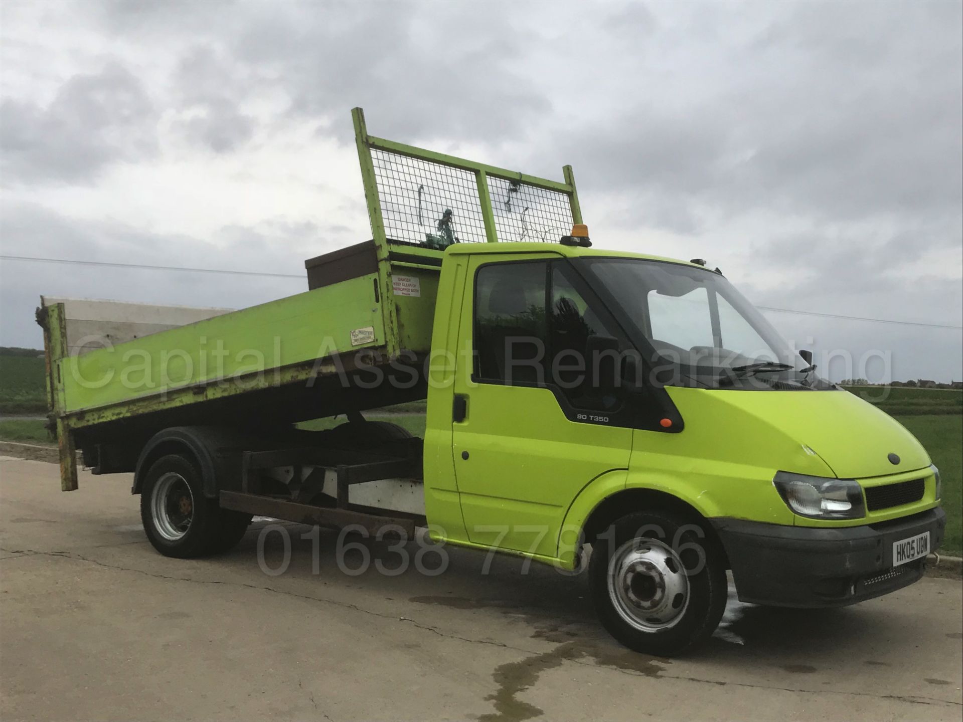 (On Sale) FORD TRANSIT 90 T350 'SINGLE CAB - TIPPER' (2005) '2.4 TDCI - 90 BHP- 5 SPEED' *LOW MILES*