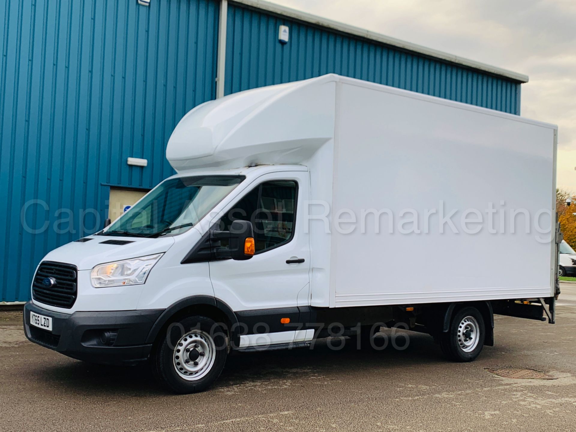 FORD TRANSIT 125 T350 *LWB - LUTON / BOX VAN* (2016 MODEL) '2.2 TDCI - 125 BHP - 6 SPEED* (1 OWNER)