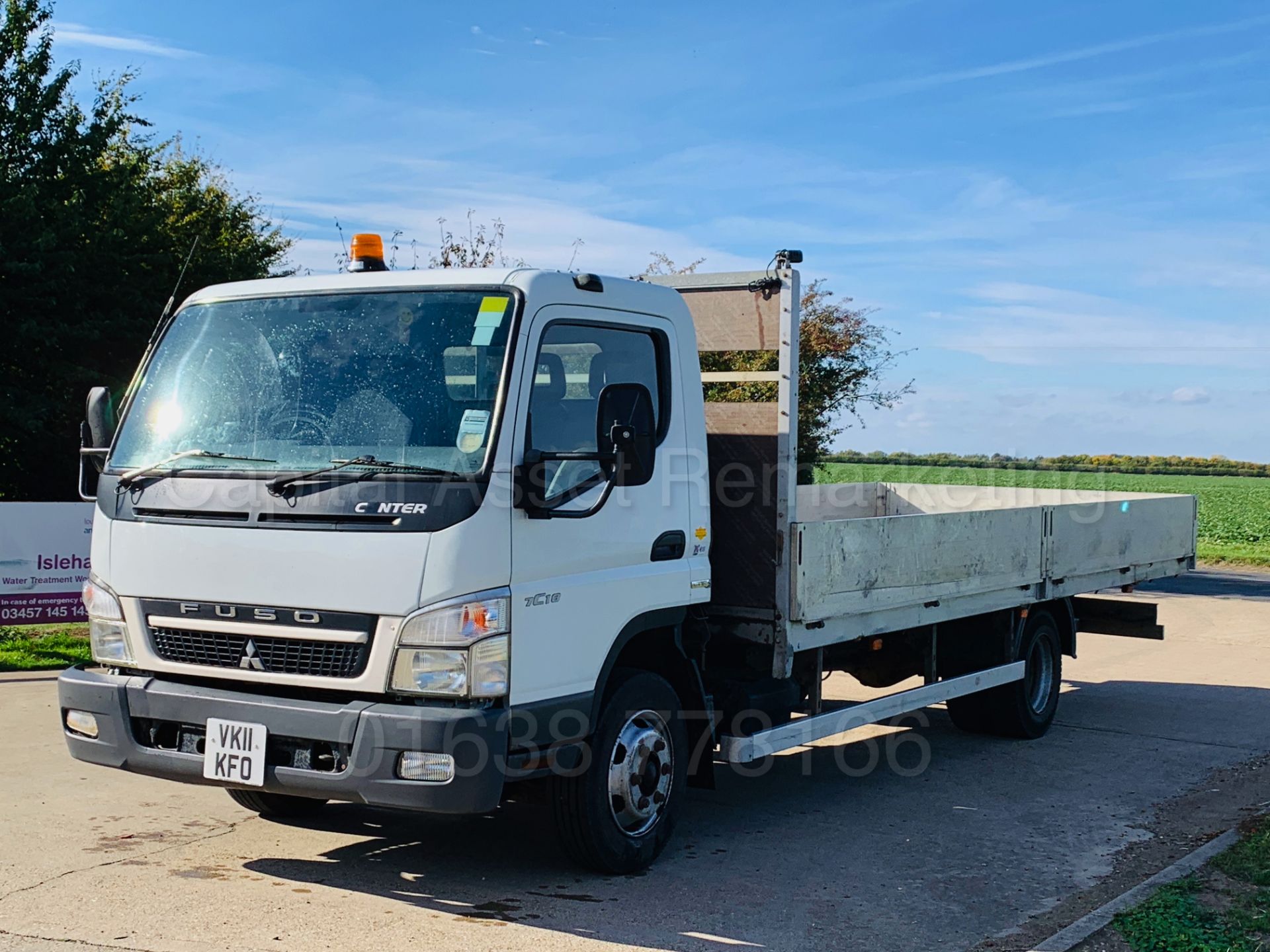 MITSUBISHI FUSO CANTER 7C18 *LWB - 20FT DROPSIDE* (2011) '3.0 DIESEL - AD BLUE - 6 SPEED' (NO VAT)