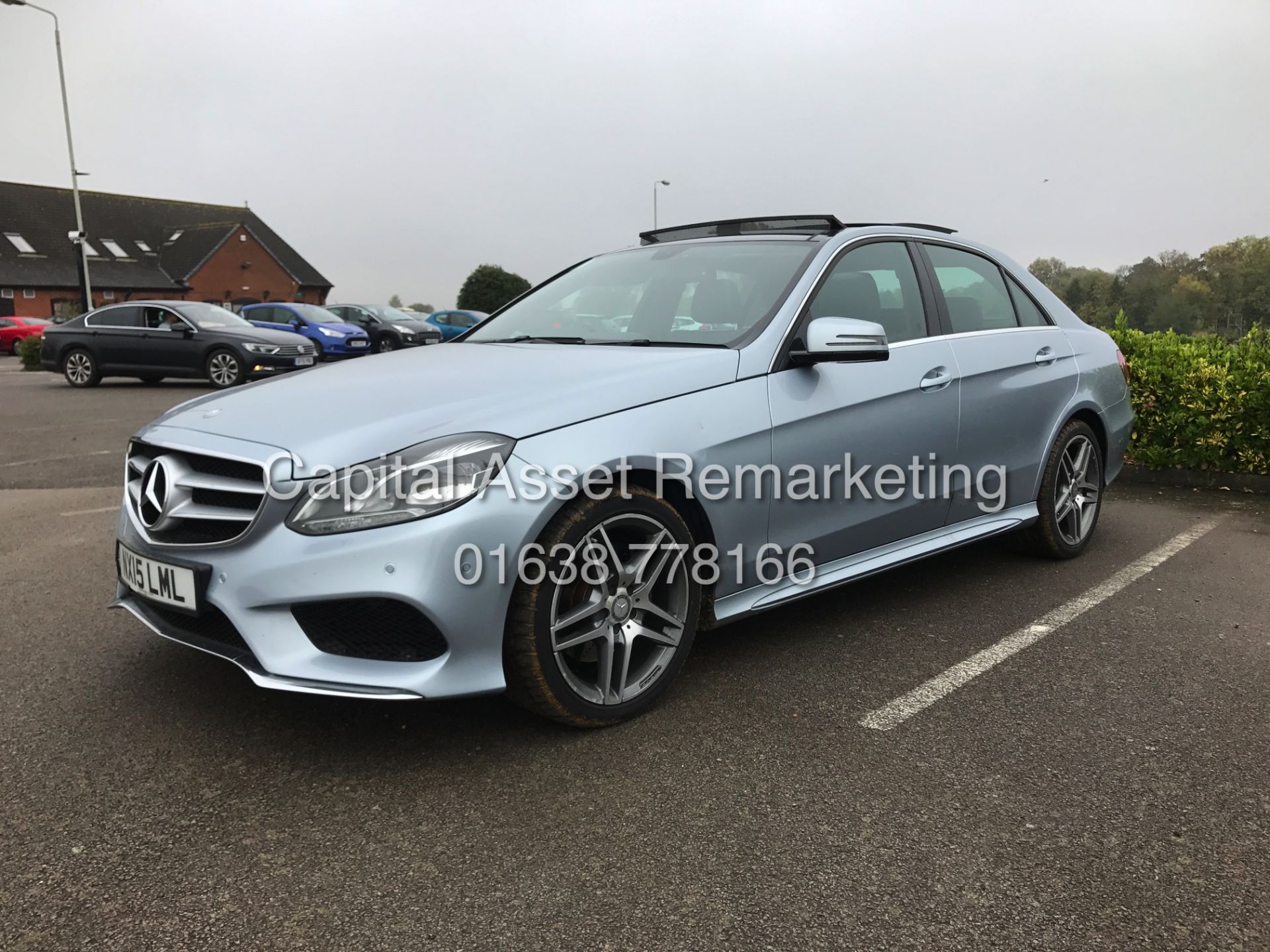 MERCEDES E220D "AMG LINE PREMIUM" 7G AUTO (15 REG) FULLY LOADED - SAT NAV - PAN ROOF -1 OWNER *LOOK* - Image 4 of 31