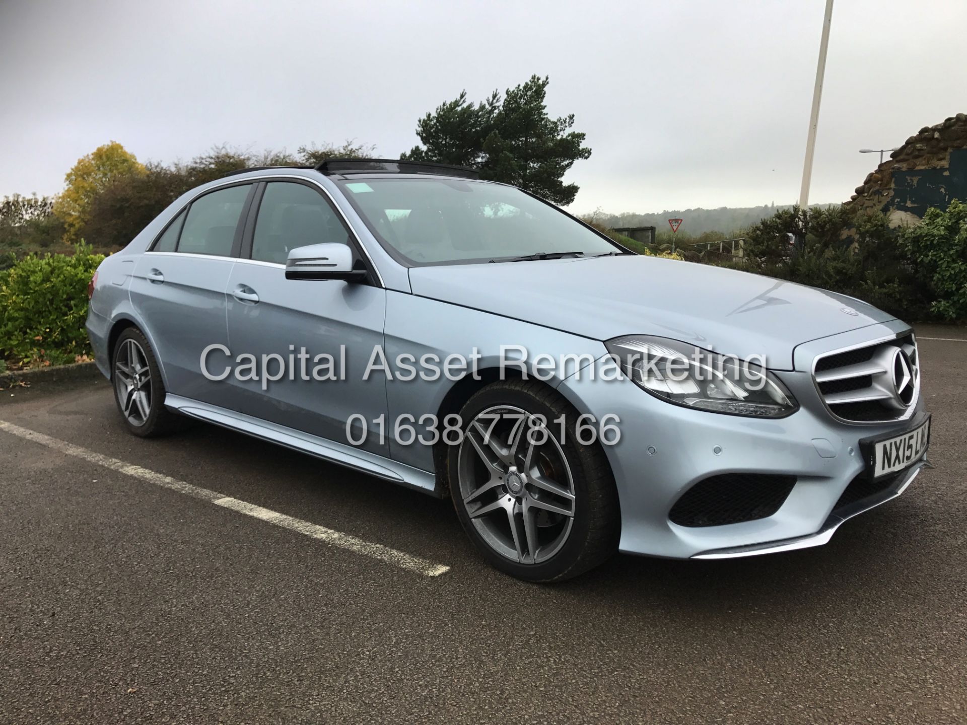 MERCEDES E220D "AMG LINE PREMIUM" 7G AUTO (15 REG) FULLY LOADED - SAT NAV - PAN ROOF -1 OWNER *LOOK* - Image 2 of 31