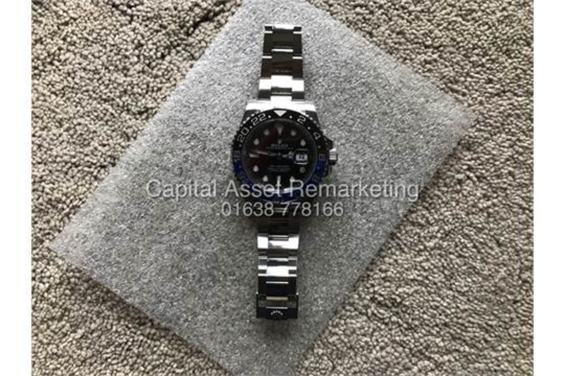 ON SALE ROLEX GMT-MASTER II (BLUE / BLACK) *BATMAN EDITION* (2018) RARE !!! (BEAT THE WAITING LIST) - Bild 4 aus 7