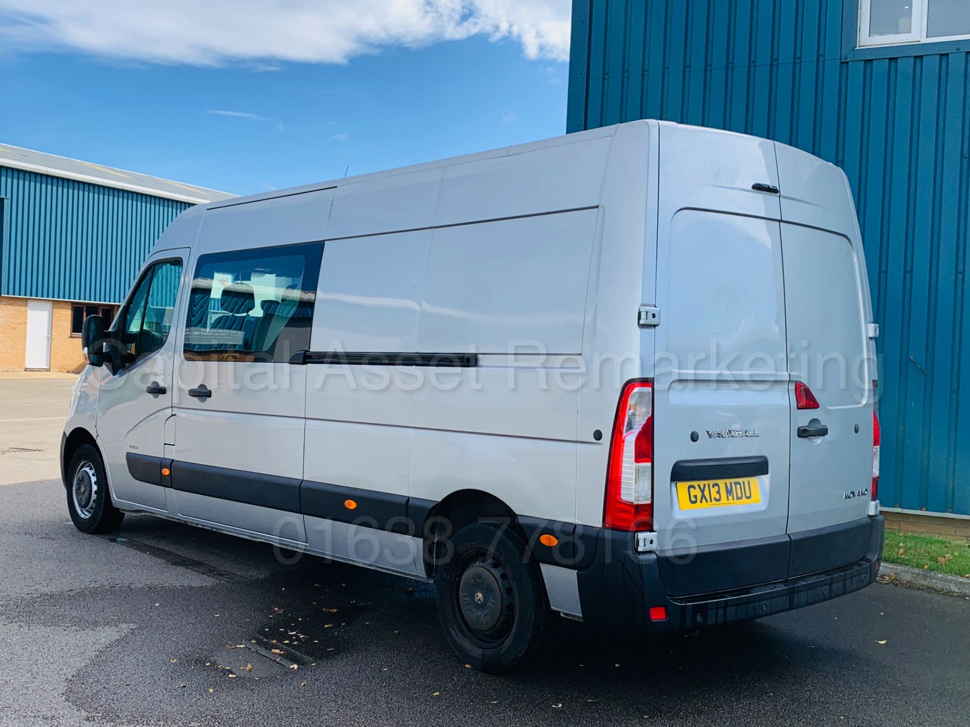 (On Sale) VAUXHALL MOVANO F3500 *LWB - 7 SEATER CREW VAN* (2013) '2.3 CDTI - 6 SPEED' (NO VAT) - Image 4 of 38