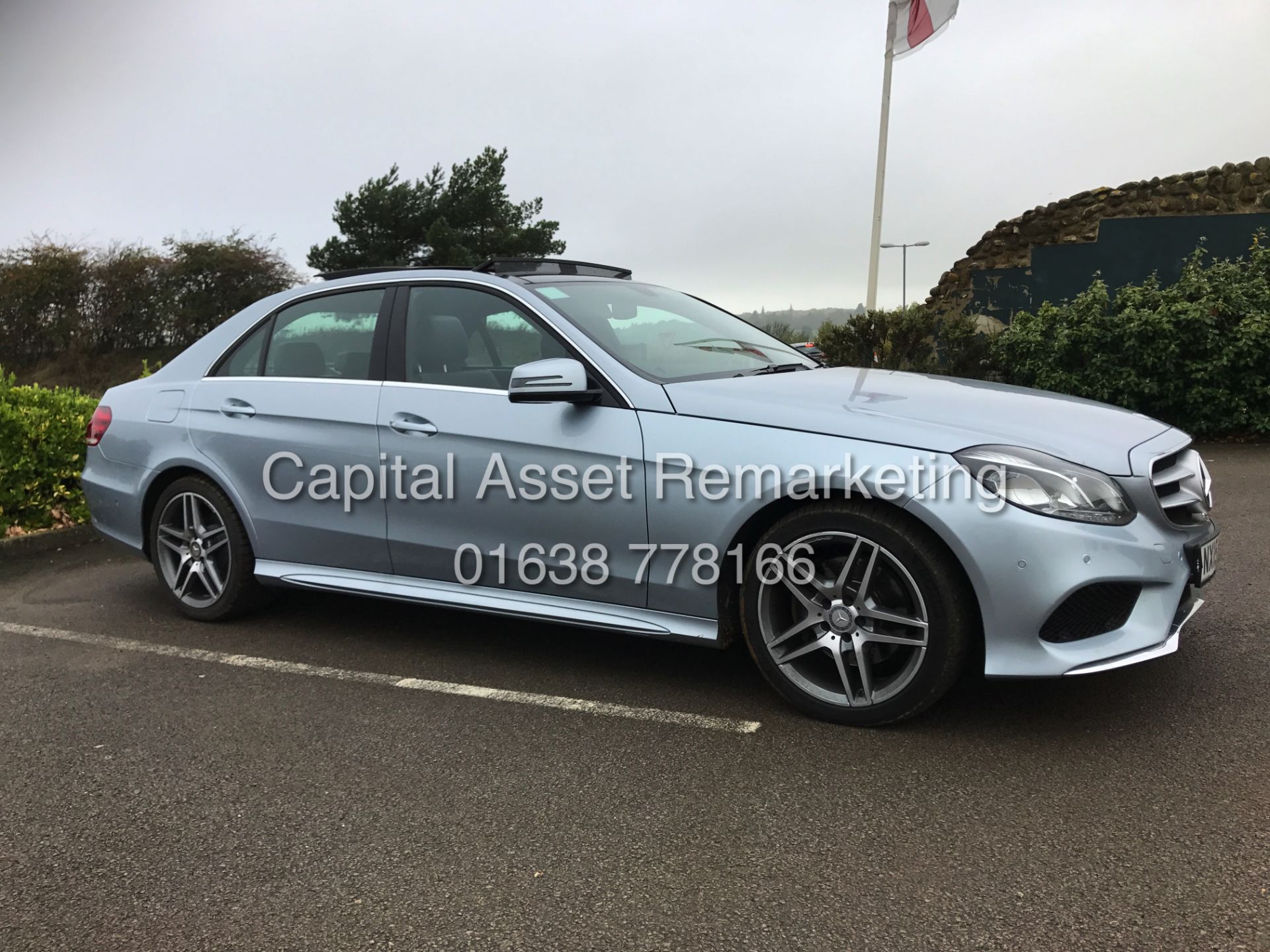 MERCEDES E220D "AMG LINE PREMIUM" 7G AUTO (15 REG) FULLY LOADED - SAT NAV - PAN ROOF -1 OWNER *LOOK*