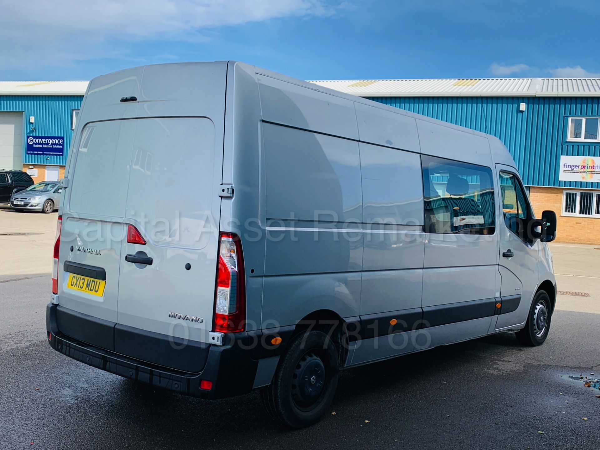 (On Sale) VAUXHALL MOVANO F3500 *LWB - 7 SEATER CREW VAN* (2013) '2.3 CDTI - 6 SPEED' (NO VAT) - Image 8 of 38