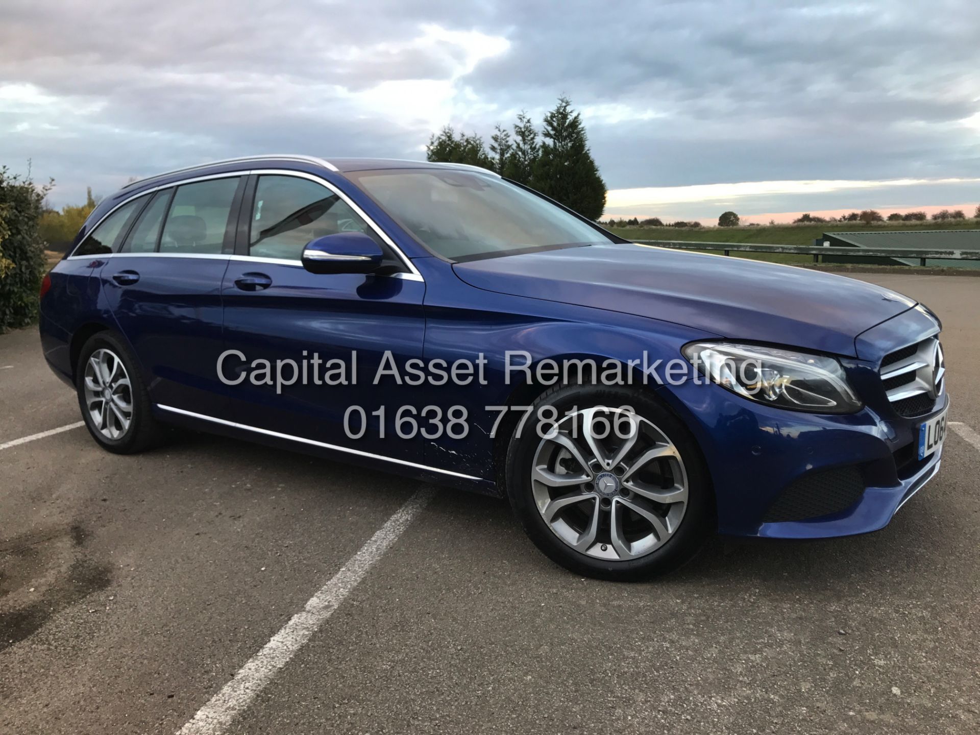 MERCEDES C220D "SPORT LINE" ESTATE (2015 MODEL) SAT NAV - LEATHER - 1 OWNER FSH - GREAT SPEC *LOOK* - Image 7 of 22