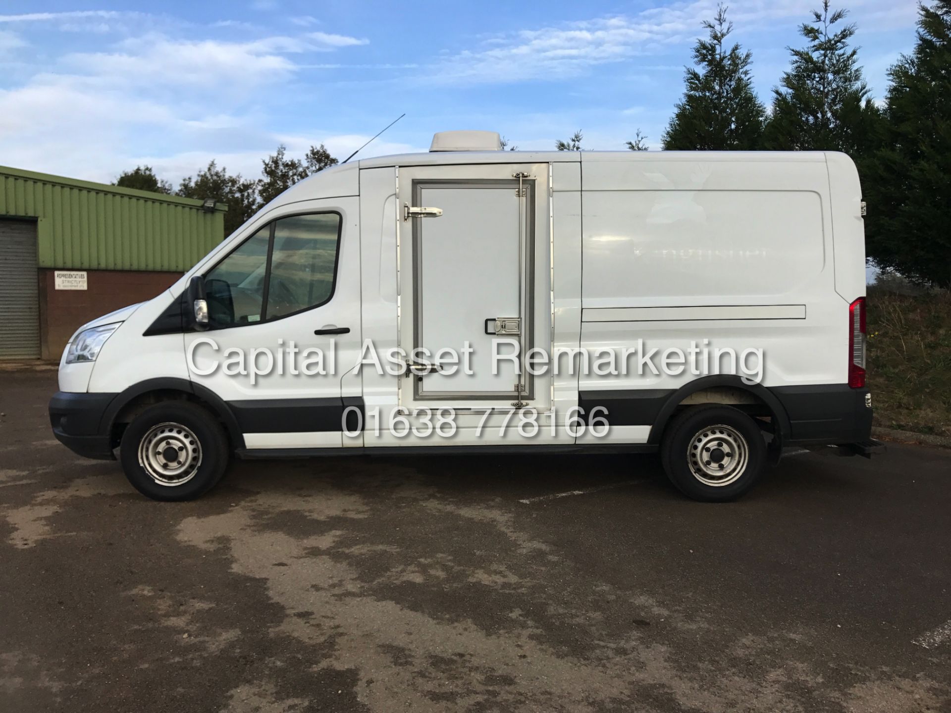 (On Sale) FORD TRANSIT 2.2TDCI "125 PS" T350 LWB "FRIDGE / FREEZER" VAN (64 REG) GAH UNIT -1 OWNER - Bild 5 aus 10