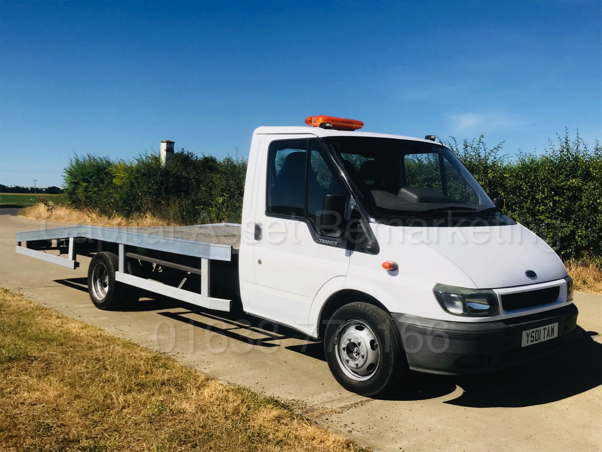 FORD TRANSIT 125 T350 *LWB - RECOVERY TRUCK* (2001 - Y REG) '2.4 TDCI - 5 SPEED' (NO VAT - SAVE 20%) - Image 2 of 25