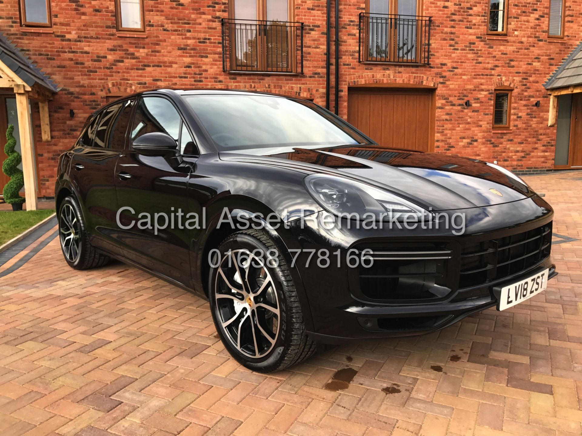 PORSCHE CAYENNE 4.0 "TURBO" (2018-ALL NEW MODEL) MONSTER SPEC-RED LEATHER-PAN ROOF 550BHP *MUST SEE* - Image 5 of 49