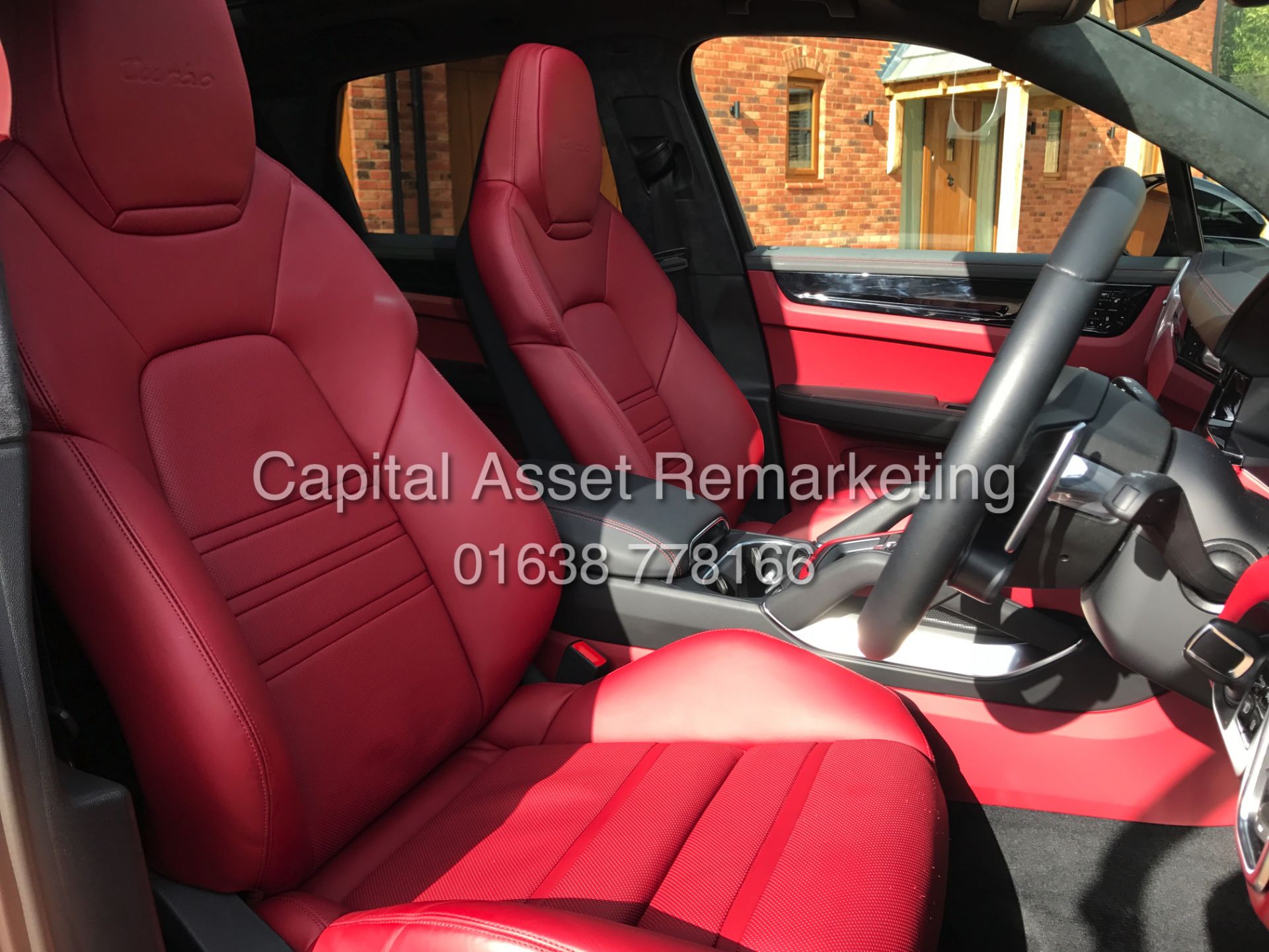 PORSCHE CAYENNE 4.0 "TURBO" (2018-ALL NEW MODEL) MONSTER SPEC-RED LEATHER-PAN ROOF 550BHP *MUST SEE* - Image 22 of 49