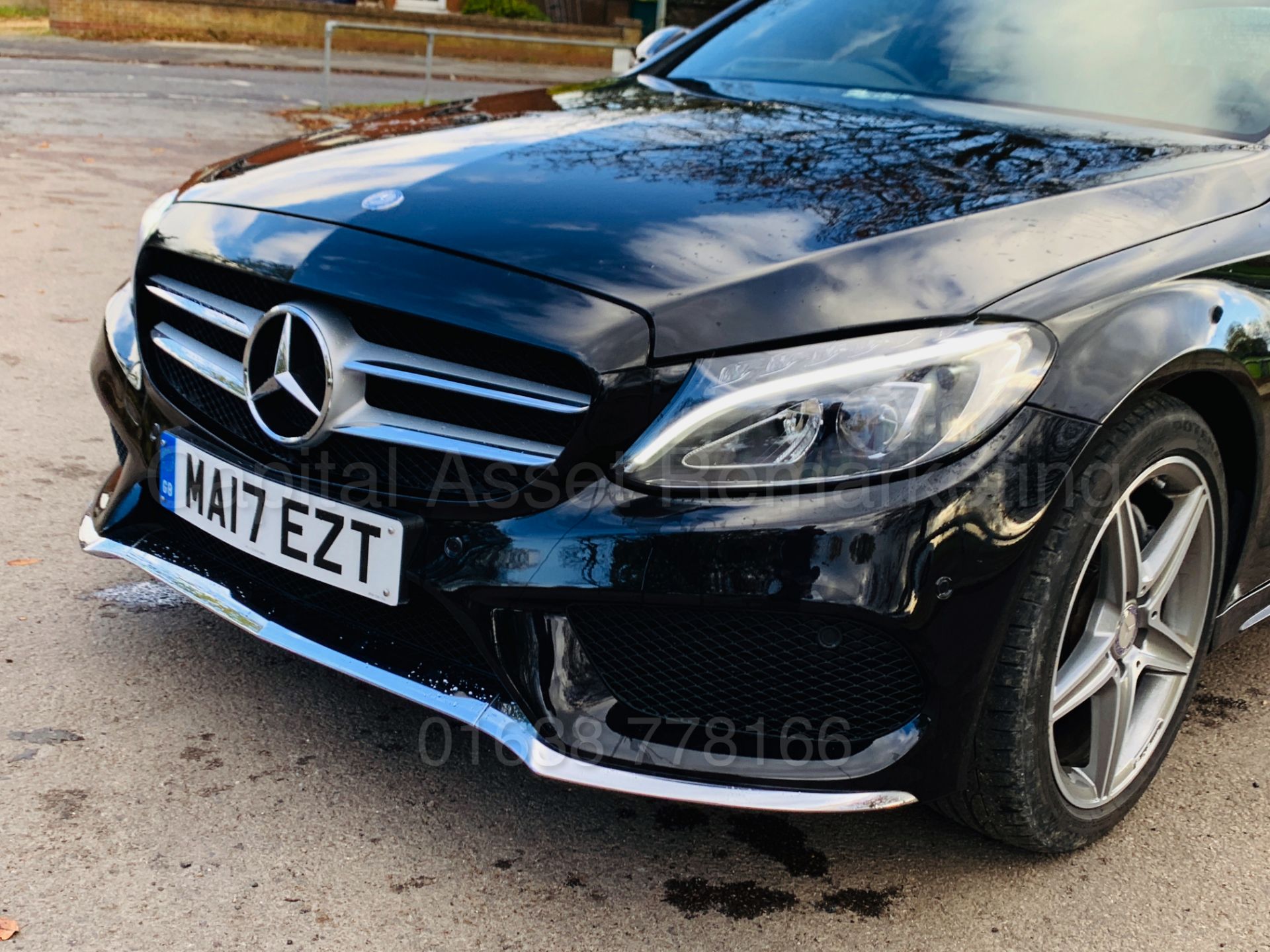 MERCEDES-BENZ C220D *AMG EDITION* (2017) '9G AUTO - LEATHER - SAT NAV' **MASSIVE SPEC** - Image 14 of 52