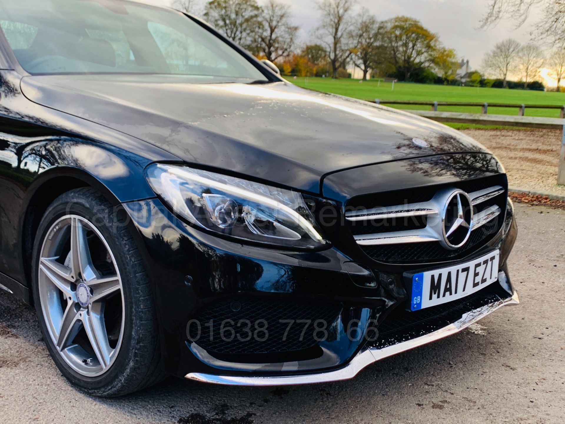 MERCEDES-BENZ C220D *AMG EDITION* (2017) '9G AUTO - LEATHER - SAT NAV' **MASSIVE SPEC** - Image 13 of 52