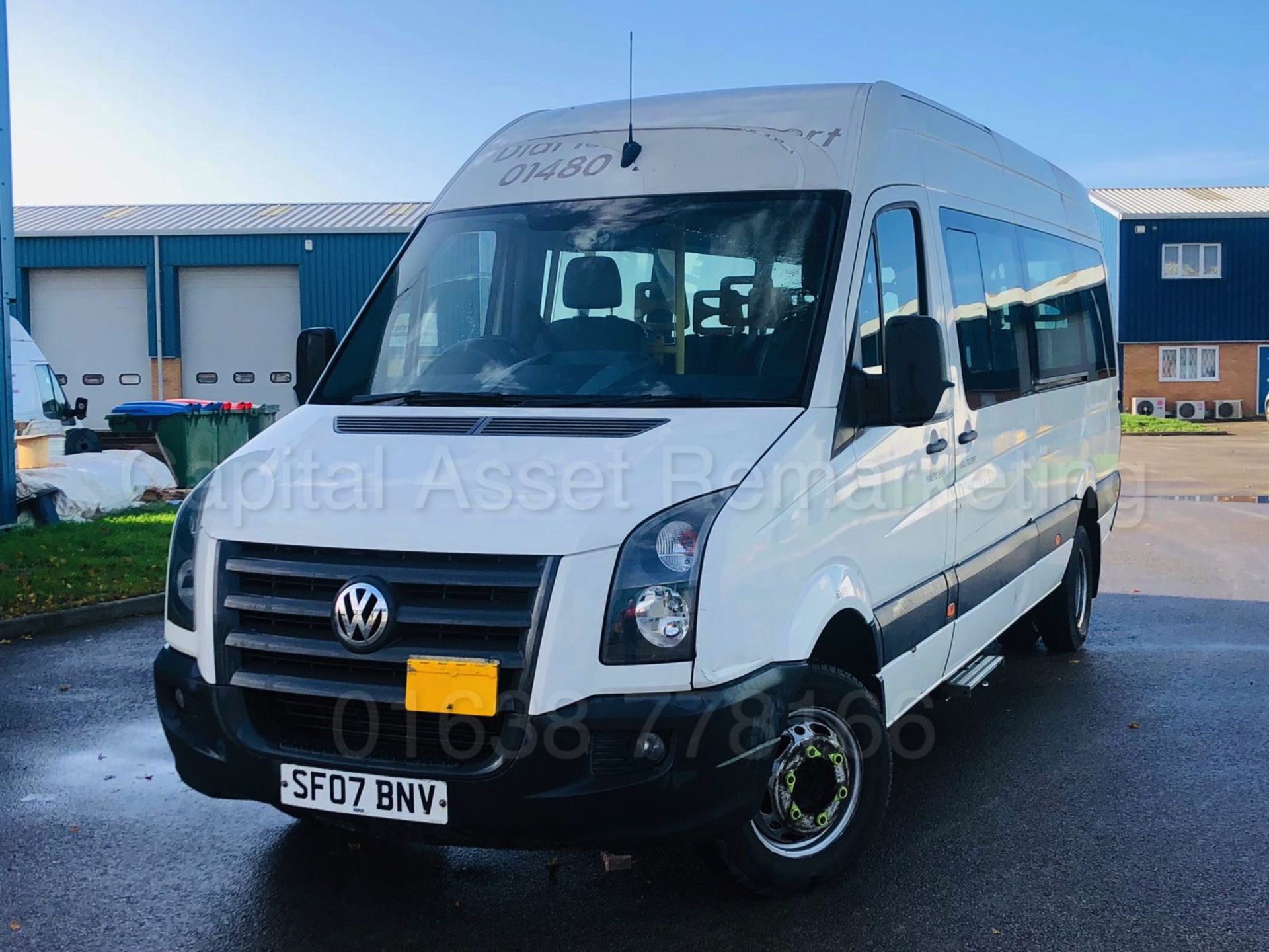 VOLKSWAGEN CRAFTER 2.5 TDI *LWB - 16 SEATER MINI-BUS / COACH* (2007) *ELECTRIC WHEEL CHAIR LIFT* - Image 2 of 38