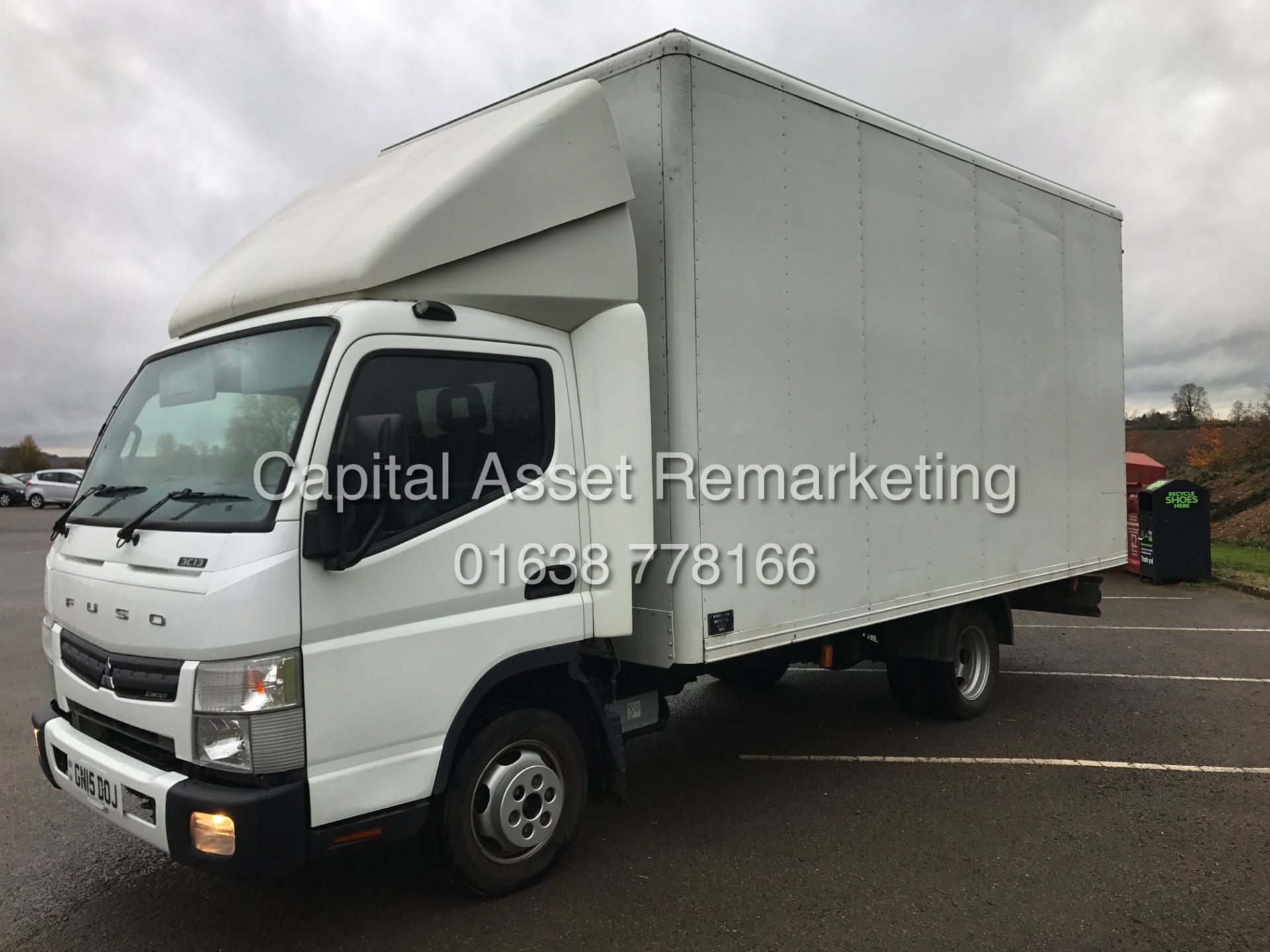 (ON SALE) MITSUBISHI FUSO CANTER 3.0D 3C13 (15 REG-NEW SHAPE) 15 FOOT BODY- 1 OWNER *IDEAL REMOVALS* - Bild 2 aus 17