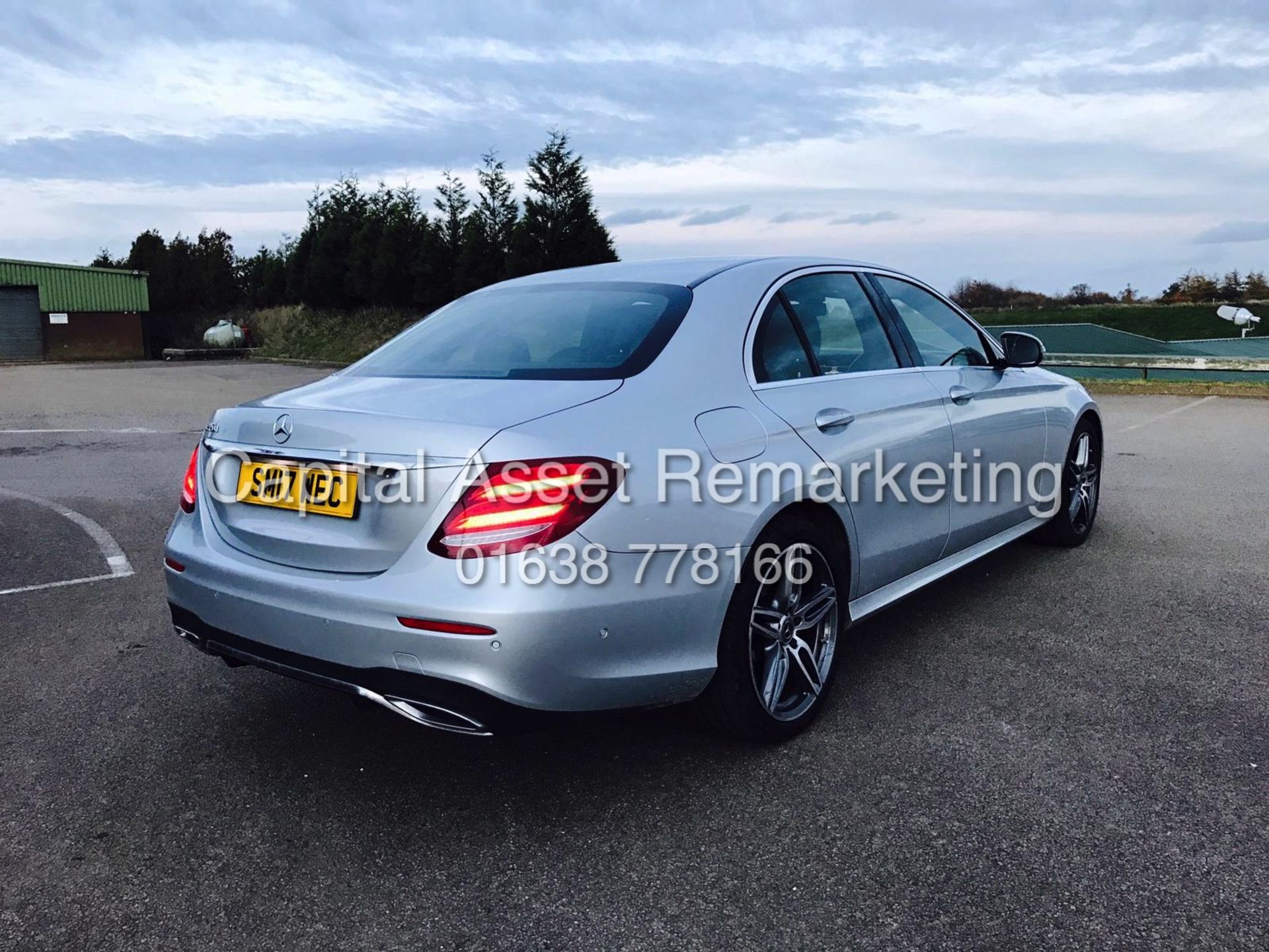 On Sale MERCEDES E220D "AMG LINE" 9G TRONIC (17 REG) 1 OWNER - SATNAV - FULL LEATHER **TOP SPEC** - Image 7 of 21