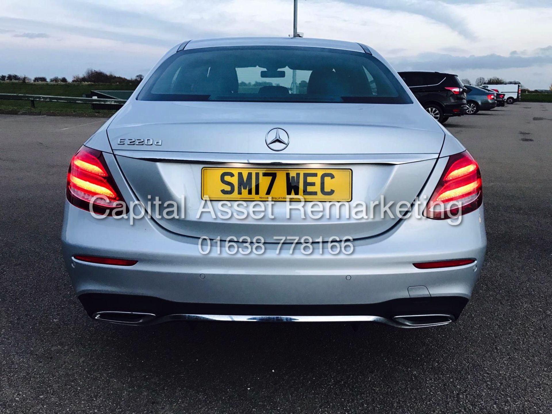 On Sale MERCEDES E220D "AMG LINE" 9G TRONIC (17 REG) 1 OWNER - SATNAV - FULL LEATHER **TOP SPEC** - Image 6 of 21