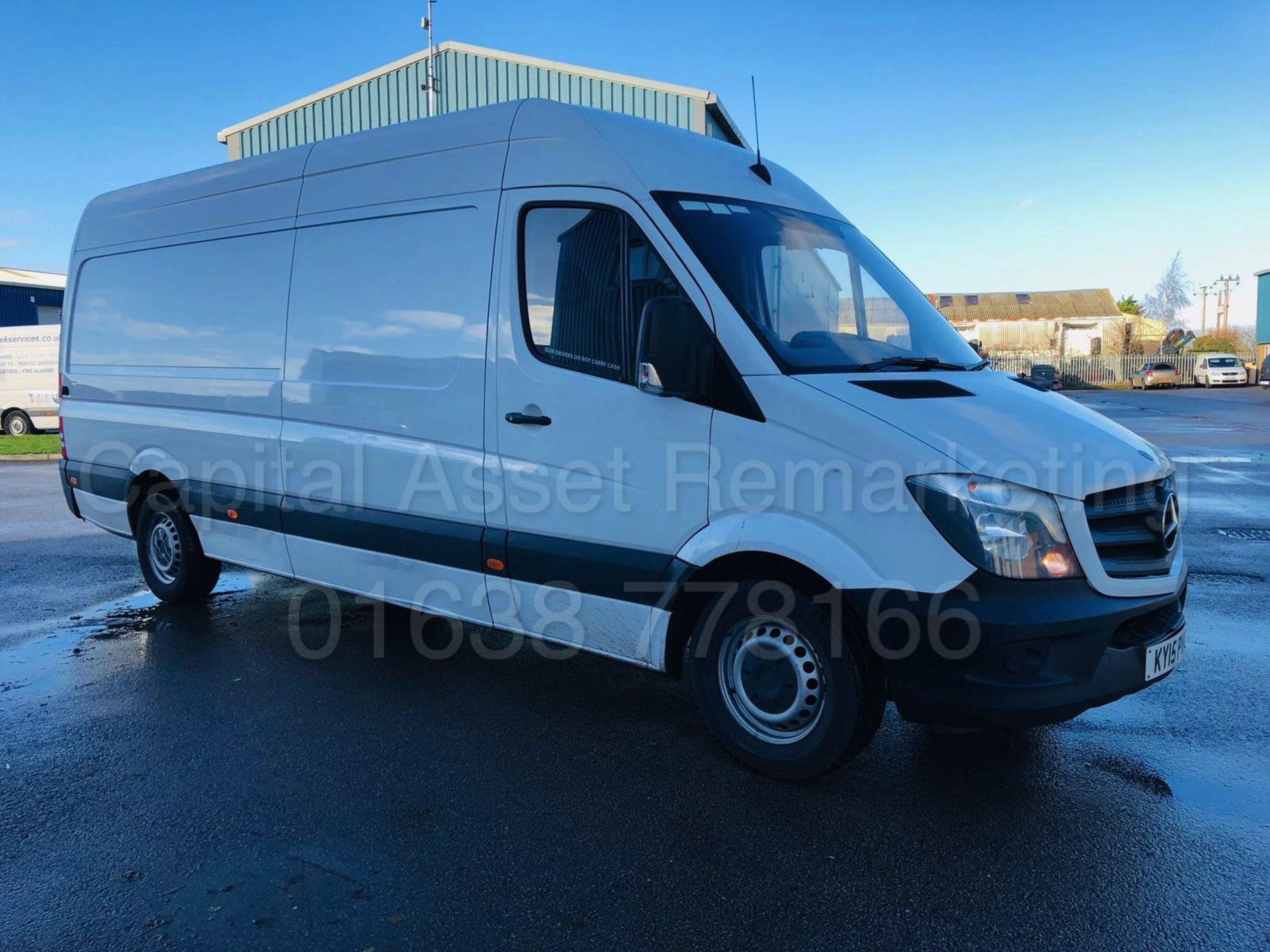 MERCEDES-BENZ SPRINTER 313 CDI *LWB HI-ROOF* (2015) '130 BHP - 6 SPEED' *CRUISE CONTROL* (1 OWNER)