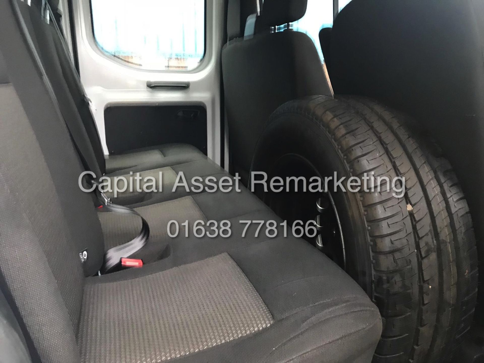 FORD TRANSIT 2.2TDCI "125" T350 D/C TIPPER (16 REG - NEW SHAPE) 1 OWNER ONLY 54K FROM NEW - Image 14 of 17