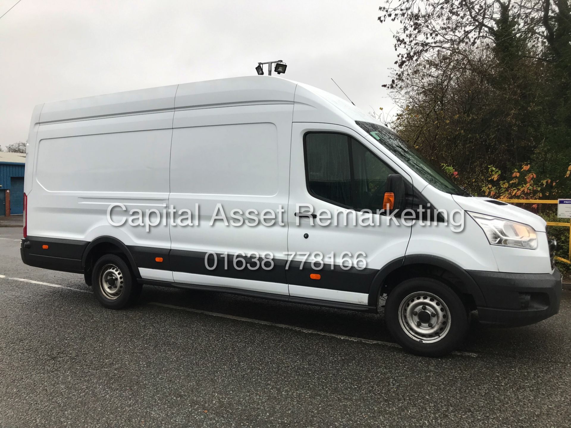 FORD TRANSIT 2.2TDCI "125PSI-6 SPEED" L4H3 (2017 MODEL-NEW SHAPE) T350 EXTRA LONG WHEEL BASE-1 OWNER