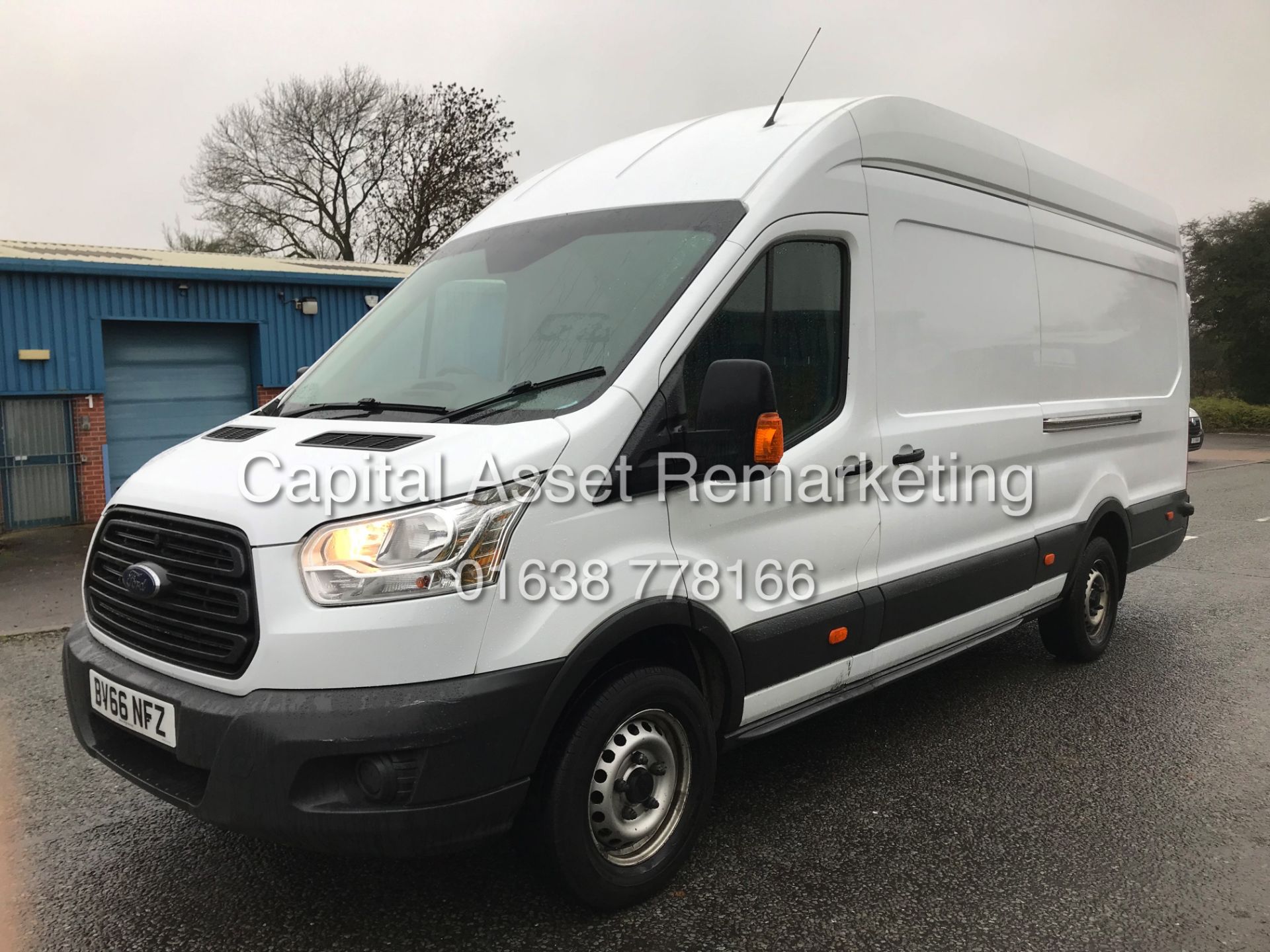 FORD TRANSIT 2.2TDCI "125PSI-6 SPEED" L4H3 (2017 MODEL-NEW SHAPE) T350 EXTRA LONG WHEEL BASE-1 OWNER - Image 3 of 12