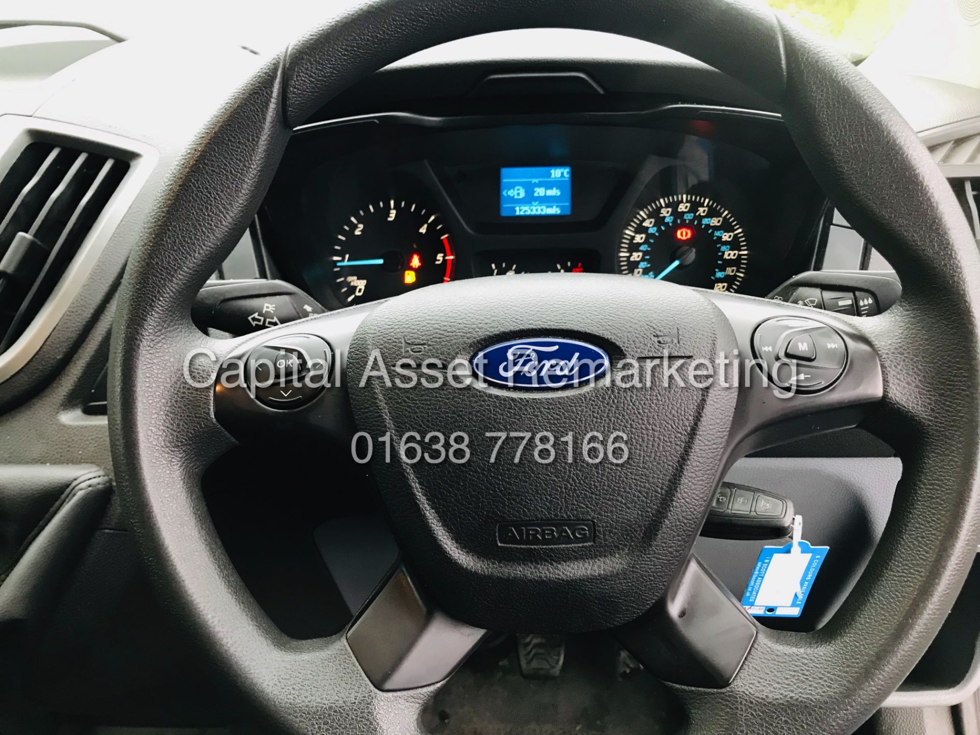 FORD TRANSIT 2.2TDCI "125PSI-6 SPEED" L4H3 (2017 MODEL-NEW SHAPE) T350 EXTRA LONG WHEEL BASE-1 OWNER - Image 12 of 12