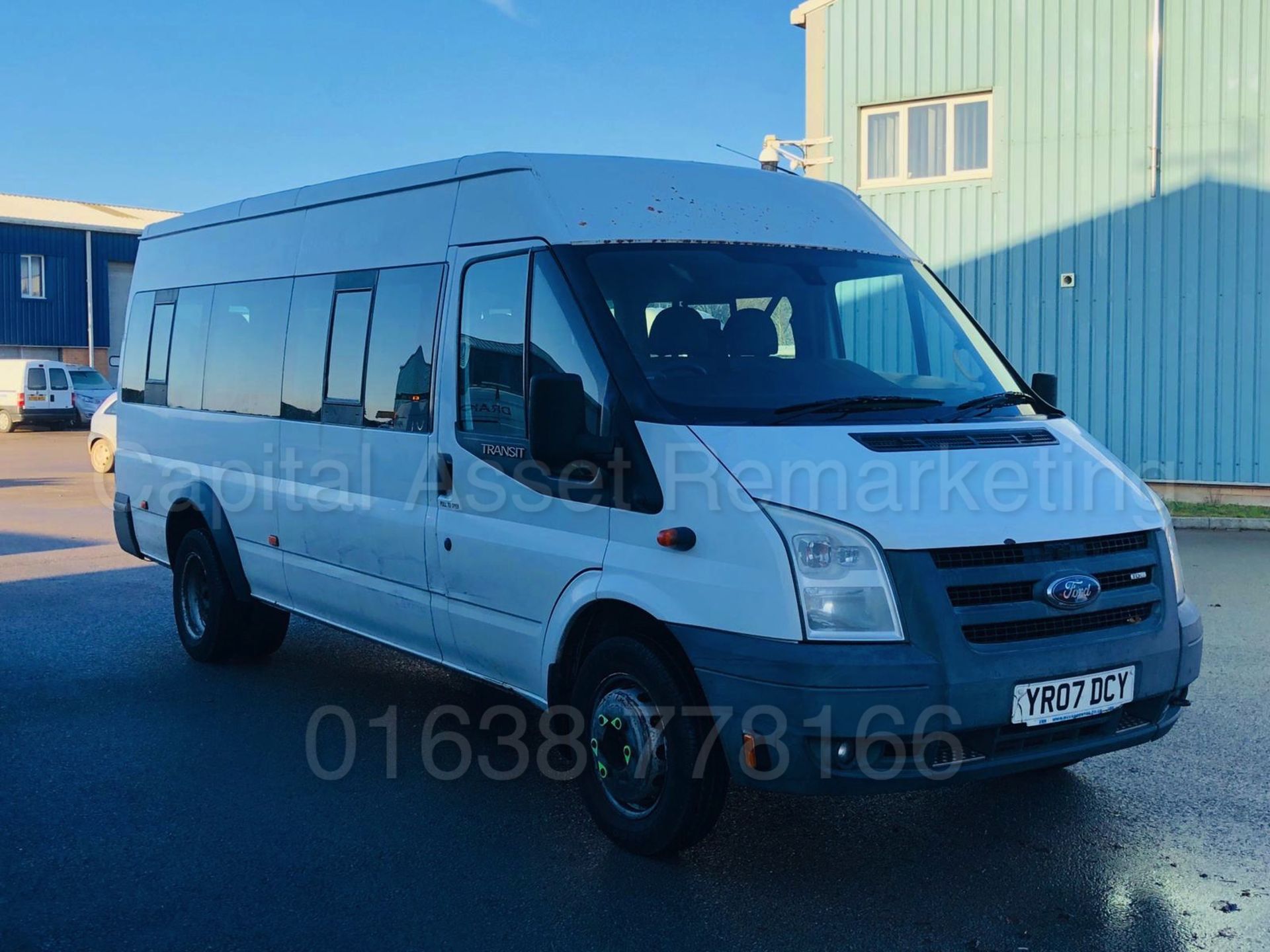 FORD TRANSIT *XLWB - 17 SEATER MINI-BUS* (2007) '2.4 TDCI -115 BHP- 6 SPEED' (NO VAT - SAVE 20%) - Image 10 of 31