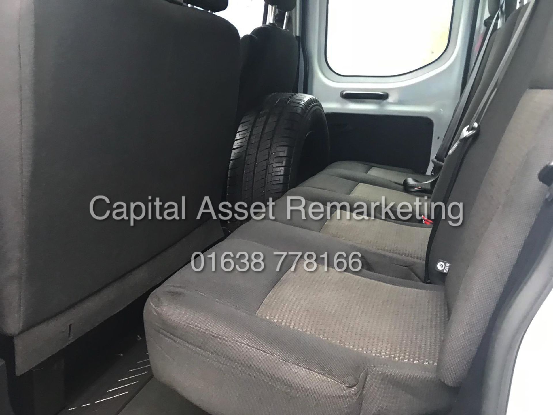FORD TRANSIT 2.2TDCI "125" T350 D/C TIPPER (16 REG - NEW SHAPE) 1 OWNER ONLY 54K FROM NEW - Image 15 of 17