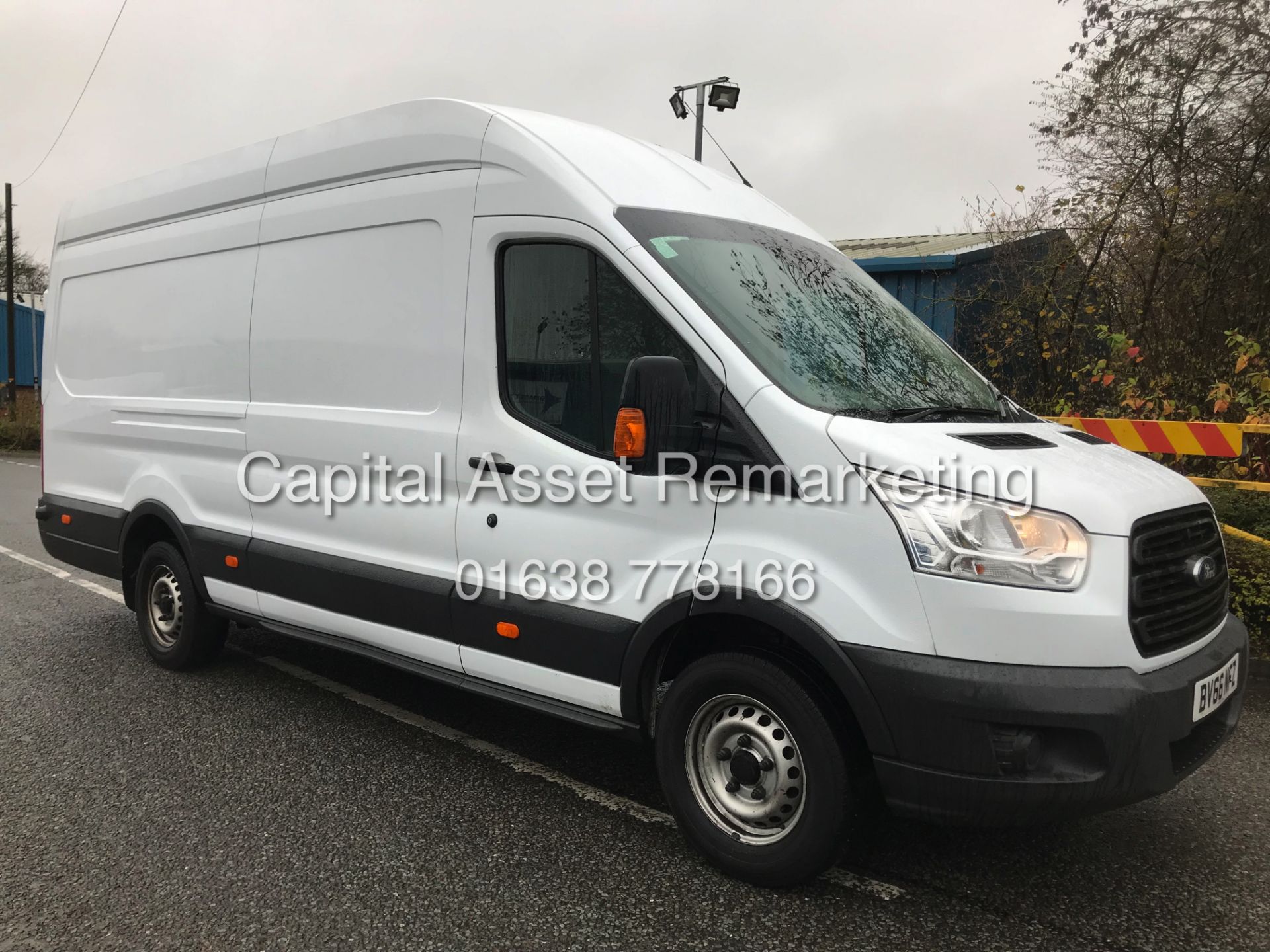FORD TRANSIT 2.2TDCI "125PSI-6 SPEED" L4H3 (2017 MODEL-NEW SHAPE) T350 EXTRA LONG WHEEL BASE-1 OWNER - Image 2 of 12