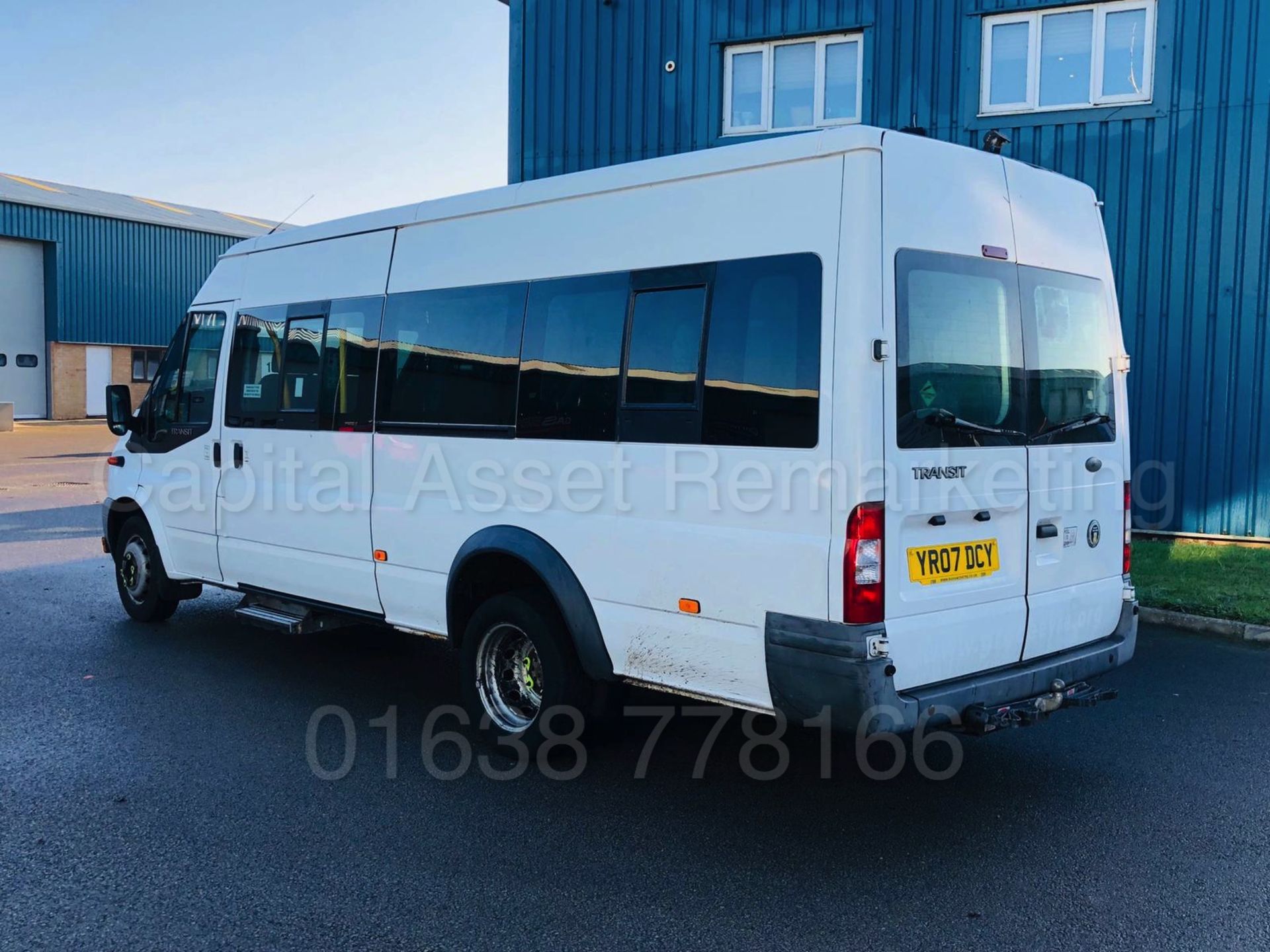 FORD TRANSIT *XLWB - 17 SEATER MINI-BUS* (2007) '2.4 TDCI -115 BHP- 6 SPEED' (NO VAT - SAVE 20%) - Image 5 of 31