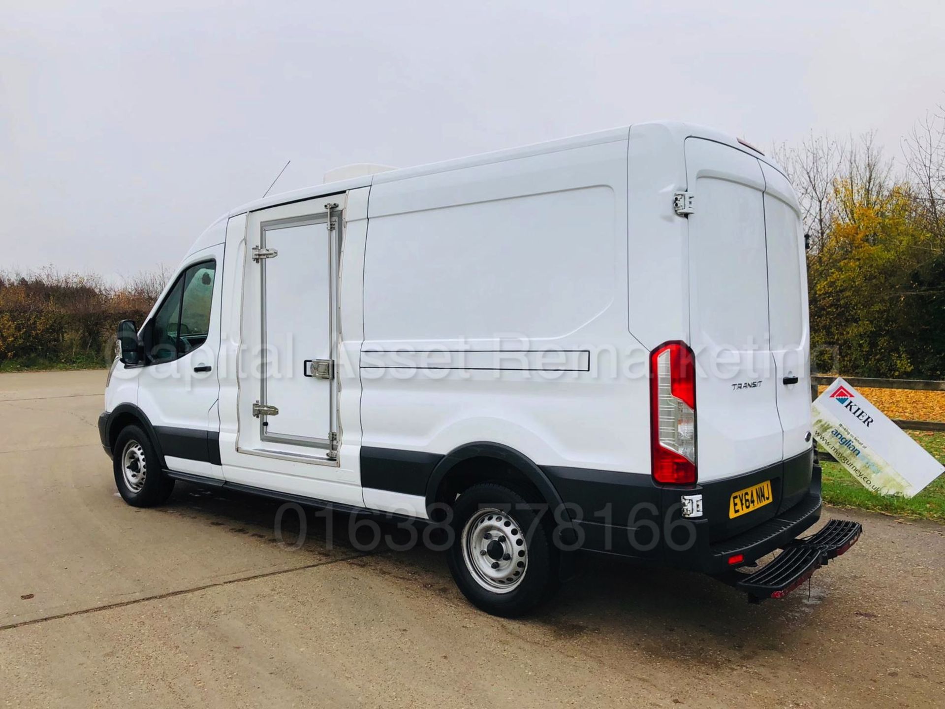 FORD TRANSIT T350 *LWB - FRIDGE / FREEZER VAN* (2015 MODEL) '2.2 TDCI - 125 BHP - 6 SPEED' (1 OWNER) - Image 5 of 21