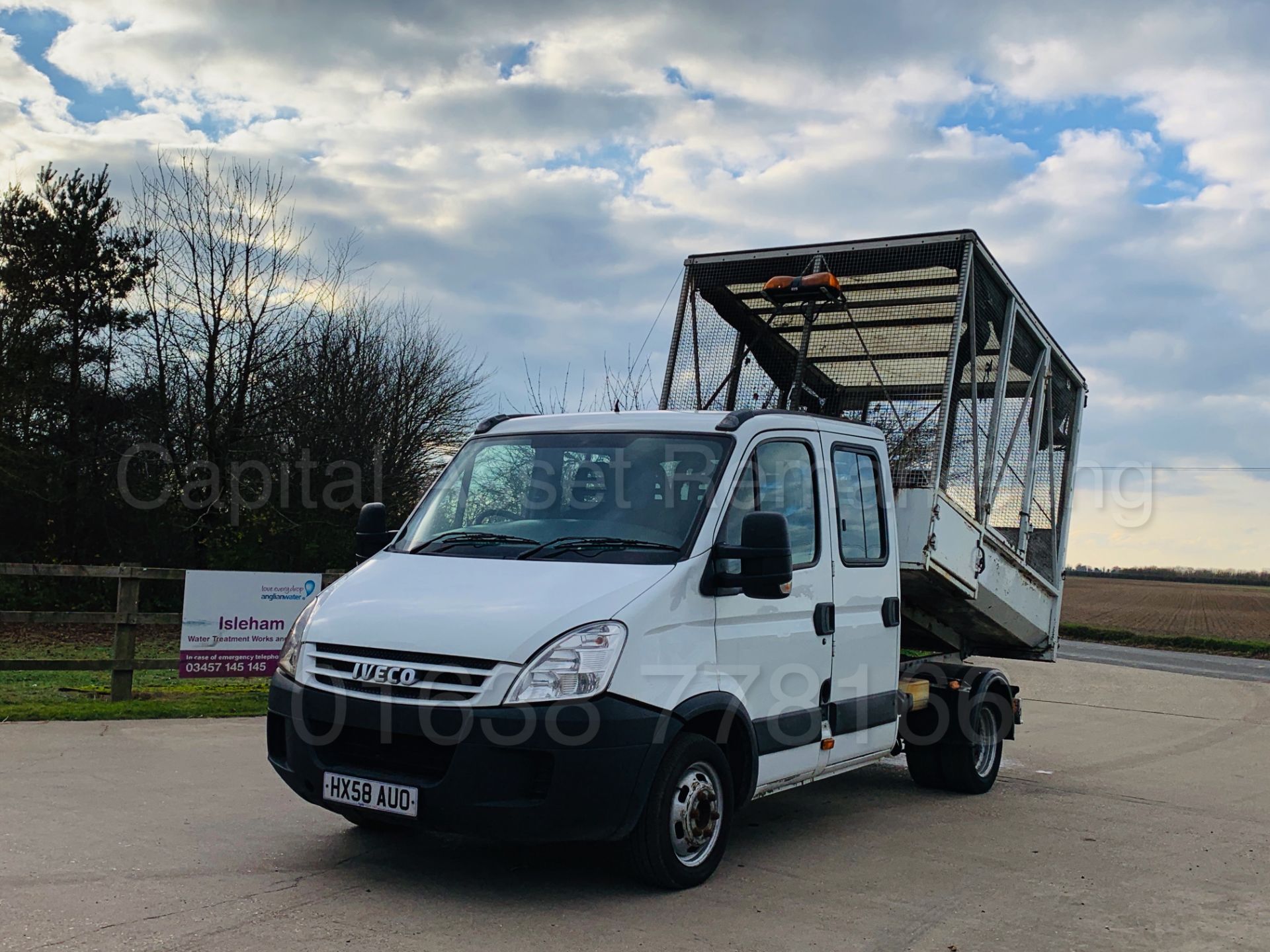 IVECO DAILY 35C12 *D/CAB - TIPPER* (2009 MODEL) '2.3 DIESEL - 115 BHP -5 SPEED' *LOW MILES* - Image 11 of 39