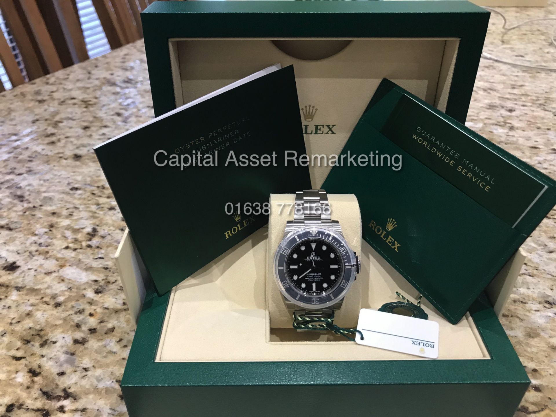 (On Sale) ROLEX SUBMARINER *RARE STEEL MODEL* NOVEMBER 2018-NEVER WORN-NEW* READY FOR CHRISTMAS - Image 2 of 5