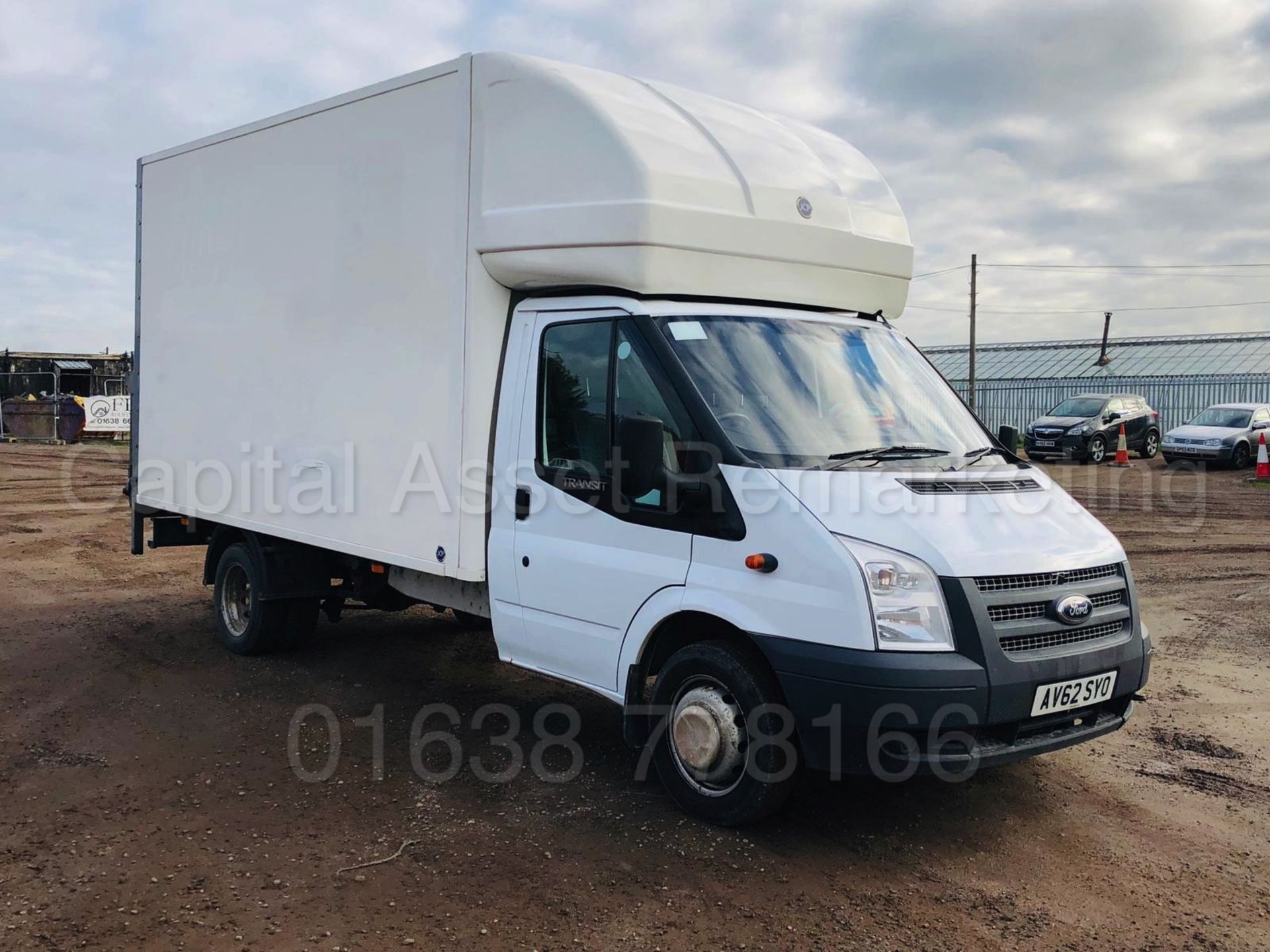 (On Sale) FORD TRANSIT 125 T350L RWD *LWB - LUTON / BOX VAN* (2013) '2.2 TDCI - 6 SPEED' *TAIL-LIFT*