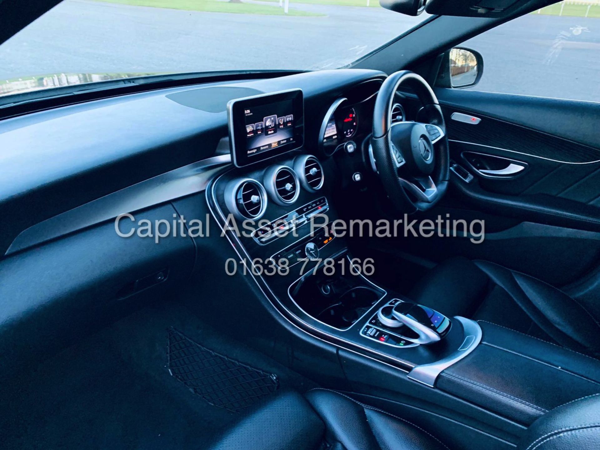 (On Sale) MERCEDES C220d "AMG LINE" 7G TRONIC AUTO (17 REG) 1 OWNER-SAT NAV -LEATHER-UNDER WARRANTY - Image 18 of 26