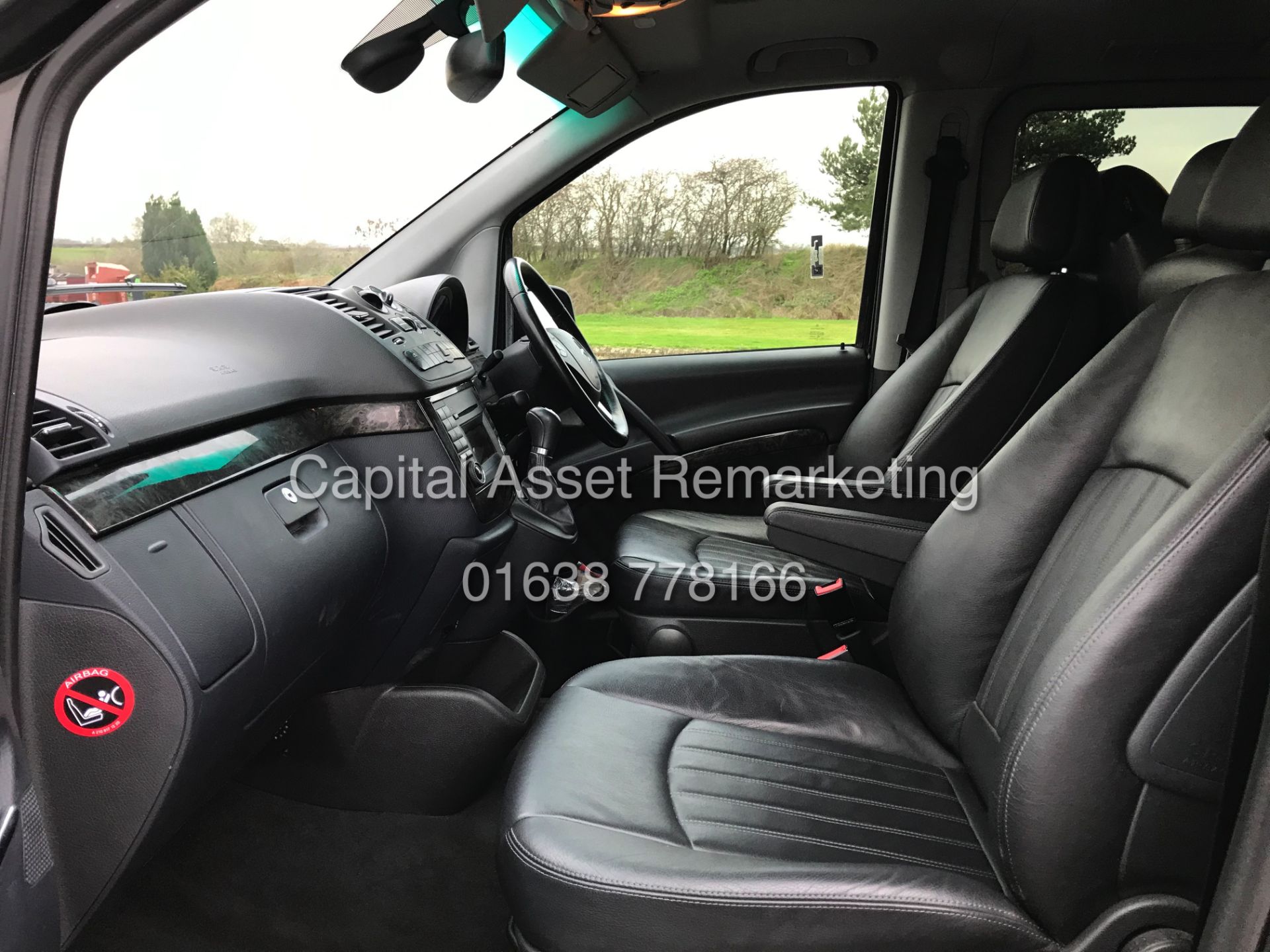 (ON SALE) MERCEDES VIANO 2.2CDI "AMBIENET" XLWB 8 SEATER (14 REG) 1 OWNER - FULLY LOADED - LEATHER - Image 13 of 28
