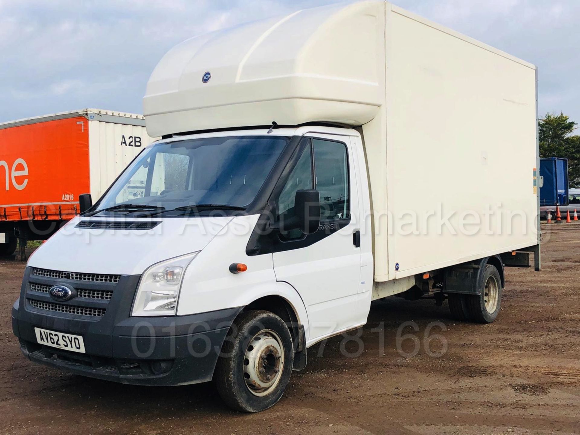 (On Sale) FORD TRANSIT 125 T350L RWD *LWB - LUTON / BOX VAN* (2013) '2.2 TDCI - 6 SPEED' *TAIL-LIFT* - Image 4 of 31