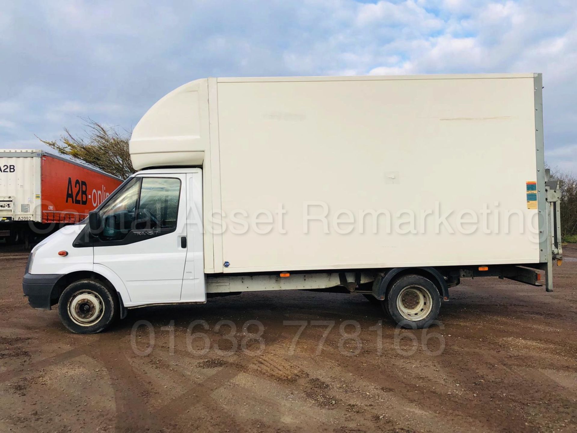 (On Sale) FORD TRANSIT 125 T350L RWD *LWB - LUTON / BOX VAN* (2013) '2.2 TDCI - 6 SPEED' *TAIL-LIFT* - Image 6 of 31