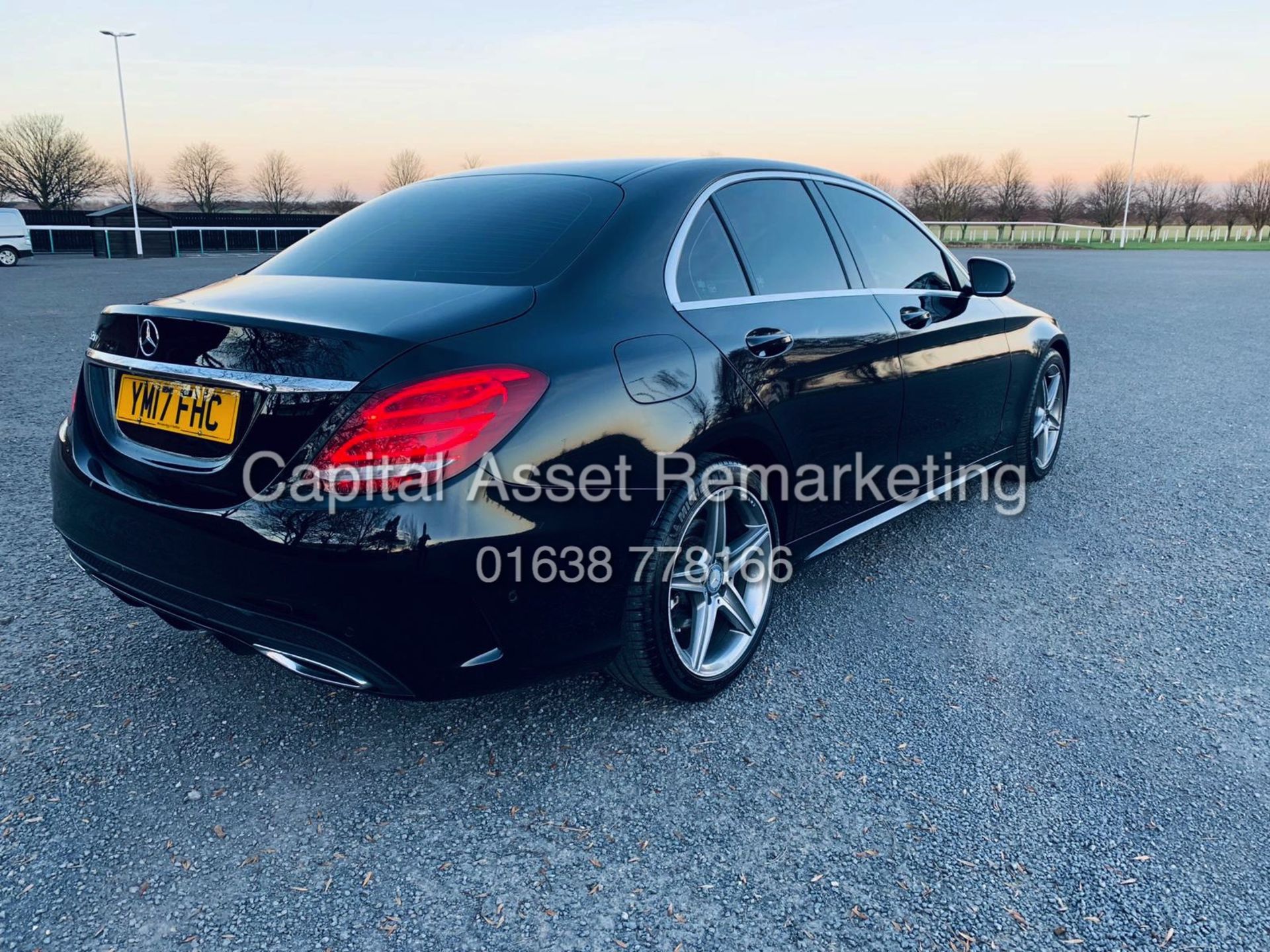 (On Sale) MERCEDES C220d "AMG LINE" 7G TRONIC AUTO (17 REG) 1 OWNER-SAT NAV -LEATHER-UNDER WARRANTY - Bild 8 aus 26