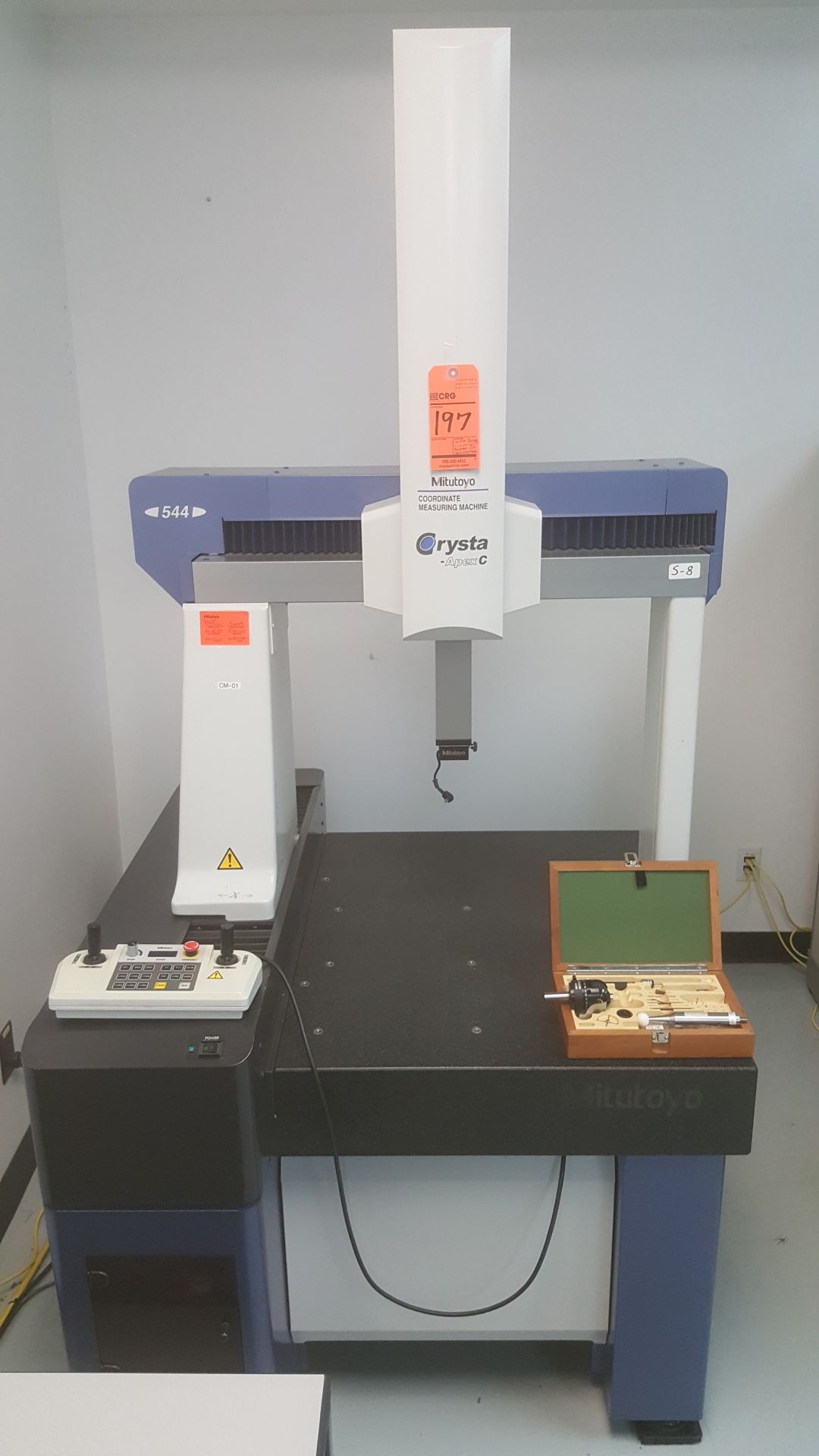 MITUTOYO Crysta-Apex C544, Crysta-Apex C standard CNC coordinate measuring machine w/ Renishaw MH20i