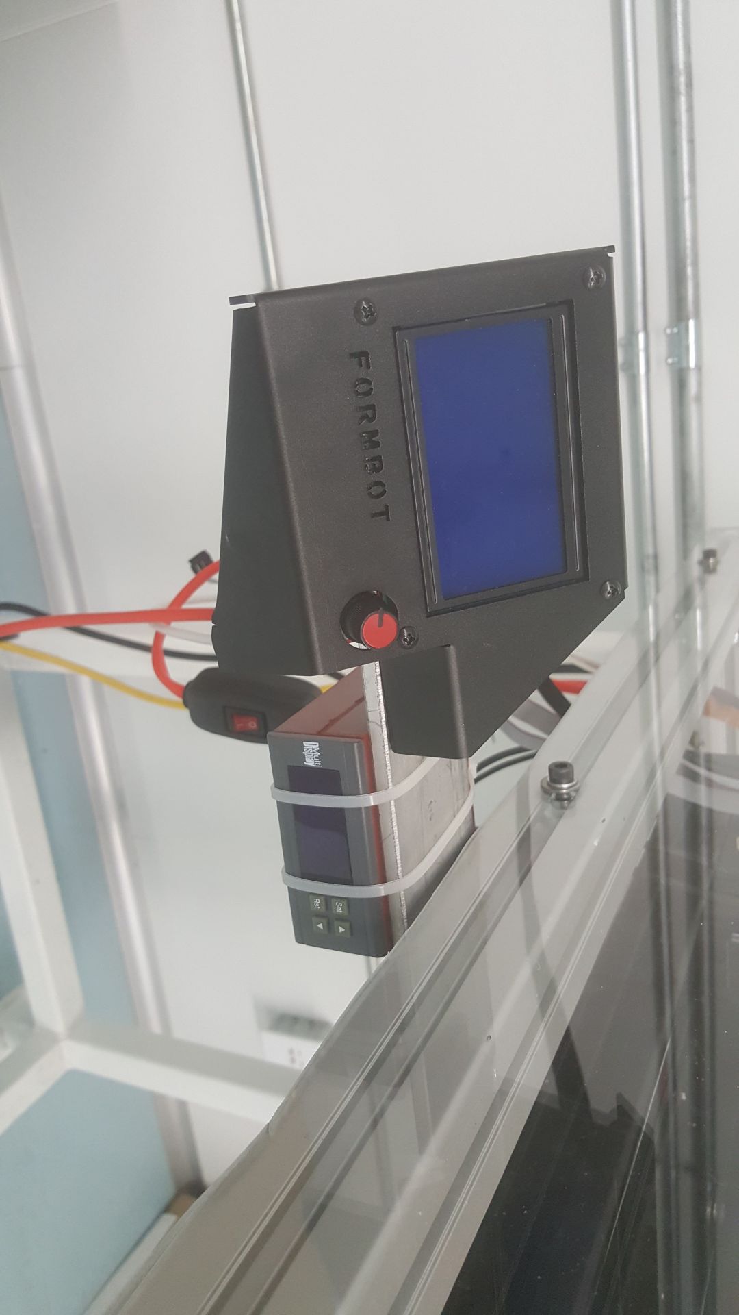 T-REX 30-printer with/formbot frame inside Plexiglas enclosure on steel frame - Image 5 of 5