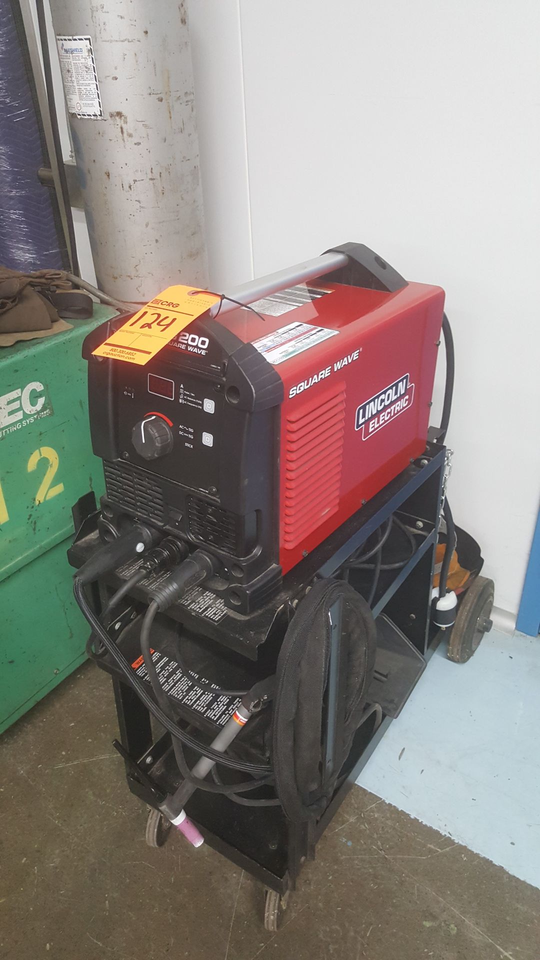 LINCOLN ELECTRIC TIG welder