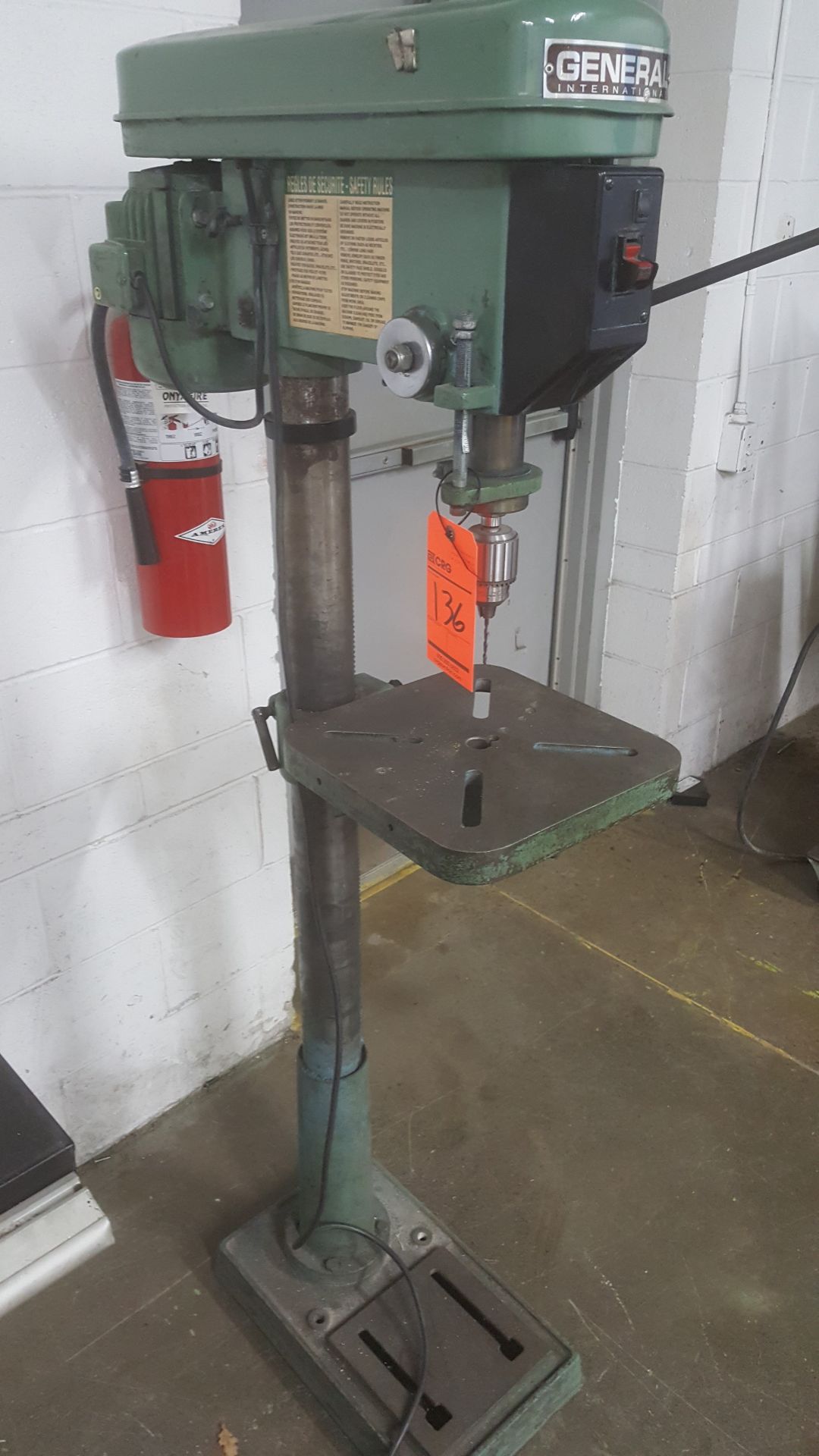 GENERAL INTERNATIONAL 17" floor drill press