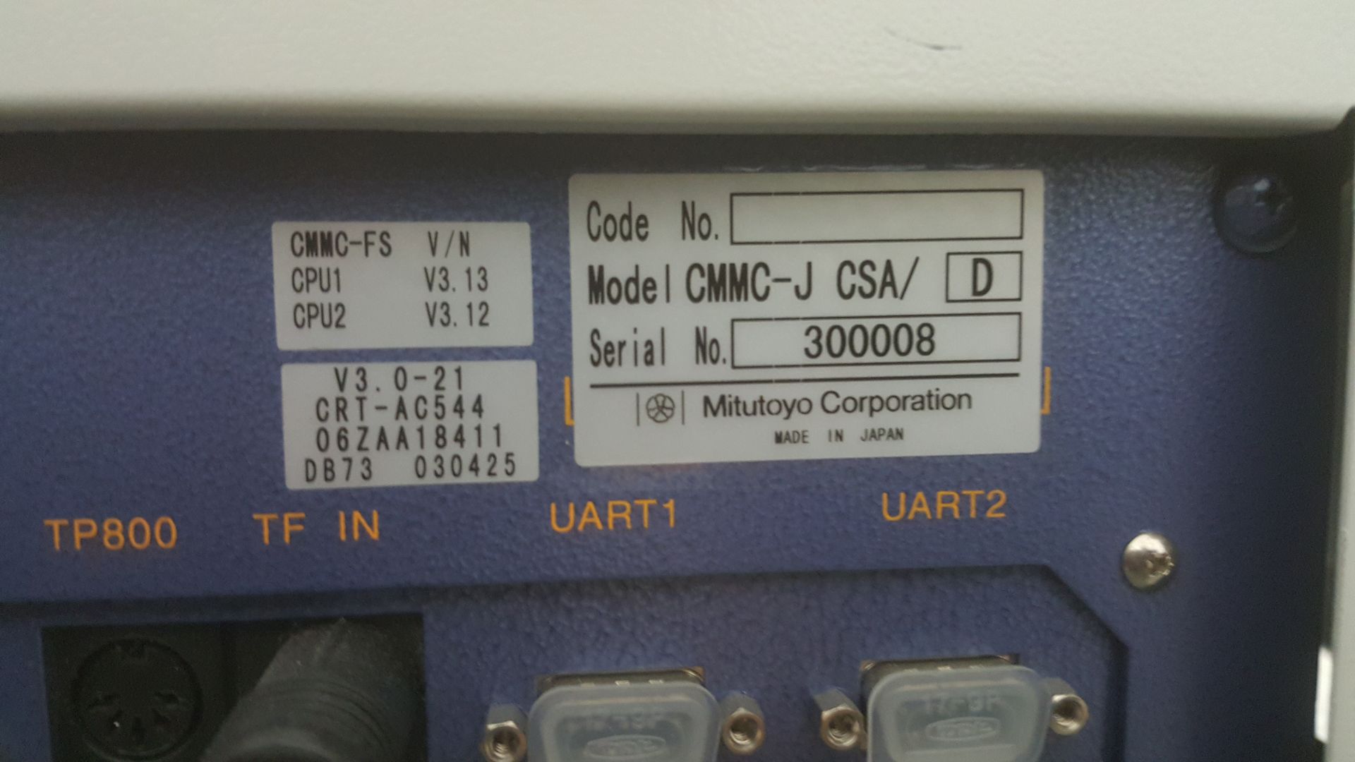 MITUTOYO Crysta-Apex C544, Crysta-Apex C standard CNC coordinate measuring machine w/ Renishaw MH20i - Image 4 of 7