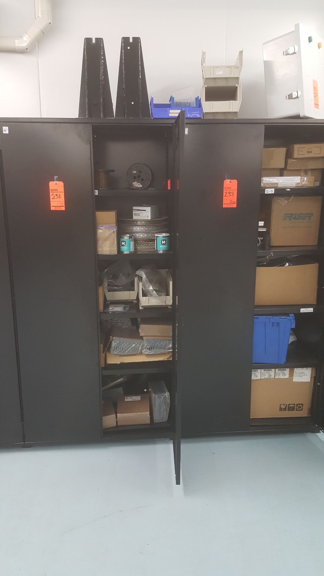 (3) Metal cabinets and contents - Image 2 of 20