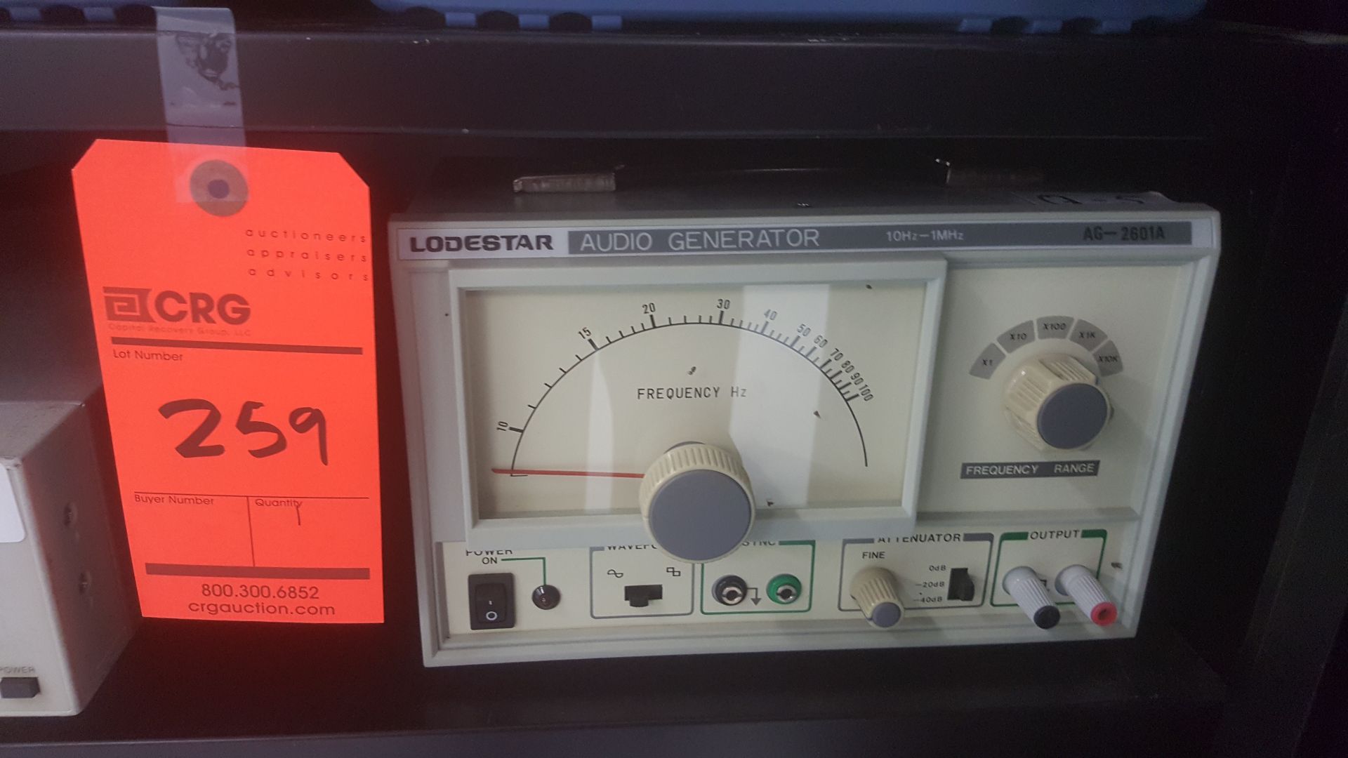 LODESTOR Audio operator 10mHZ-1MHz