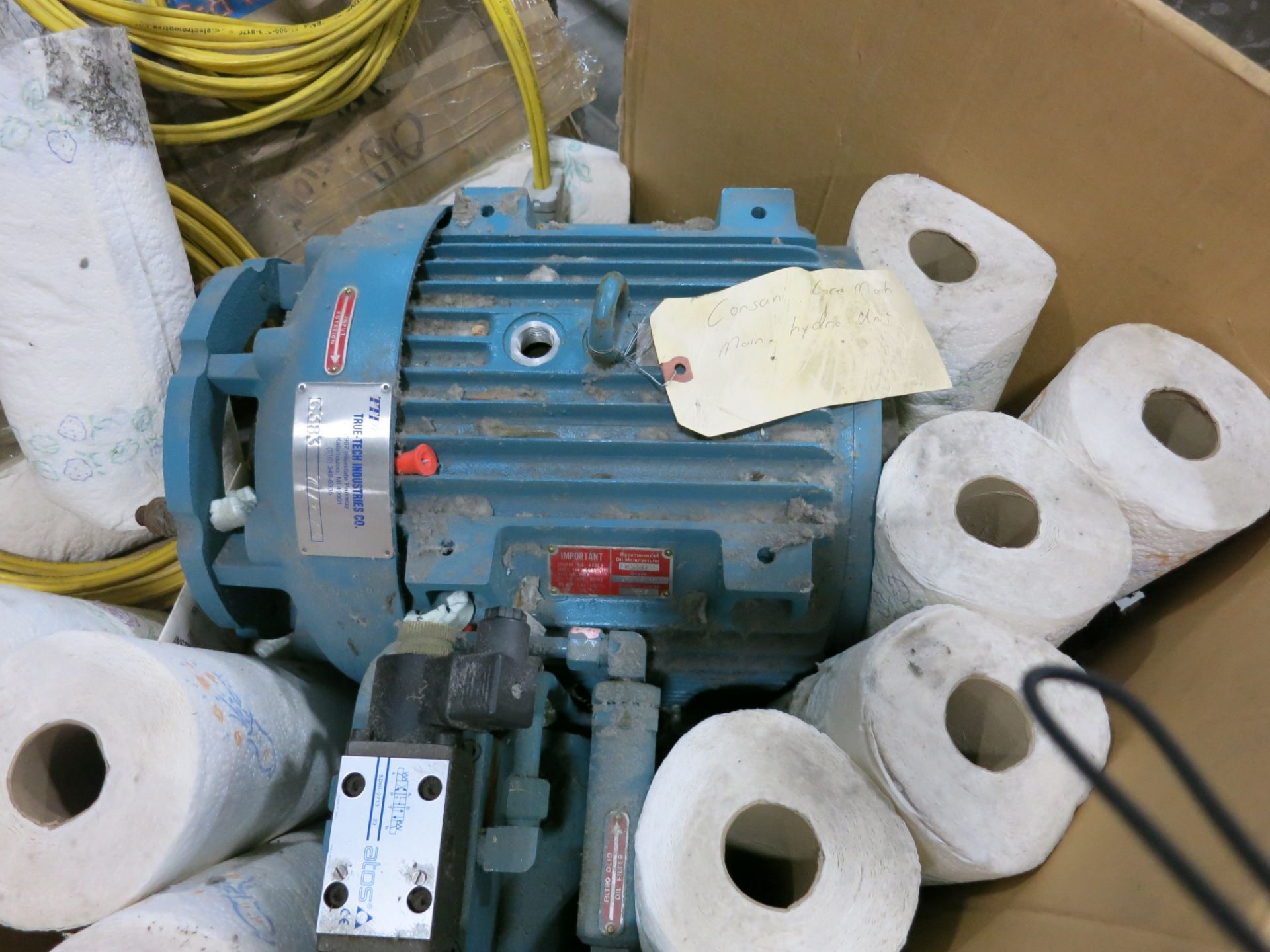 TTI Hydraulic pump; 5HP motor