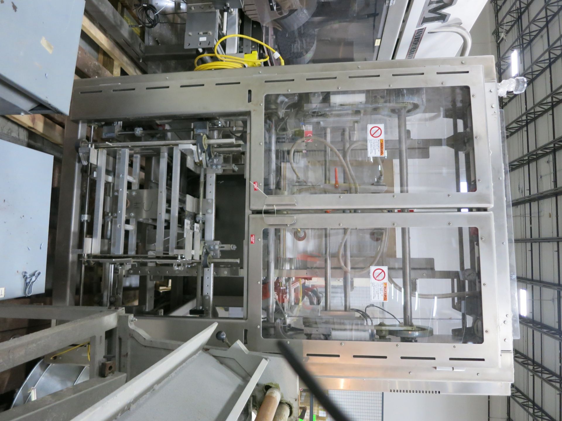 Integrated Packaging Machinery Cartoner (Tray Former) - Used ONCE, Nordson sealer and infeed - Image 4 of 7