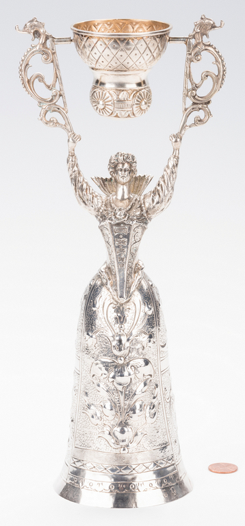 Continental Silver Wager or Marriage Cup