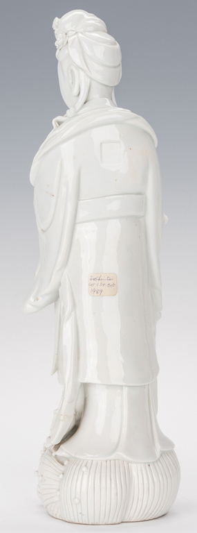 Blanc de Chine Porcelain Quan Yin Figure - Image 8 of 18