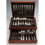 Towle Sterling Flatware, Rambler Rose, 111 total pcs.